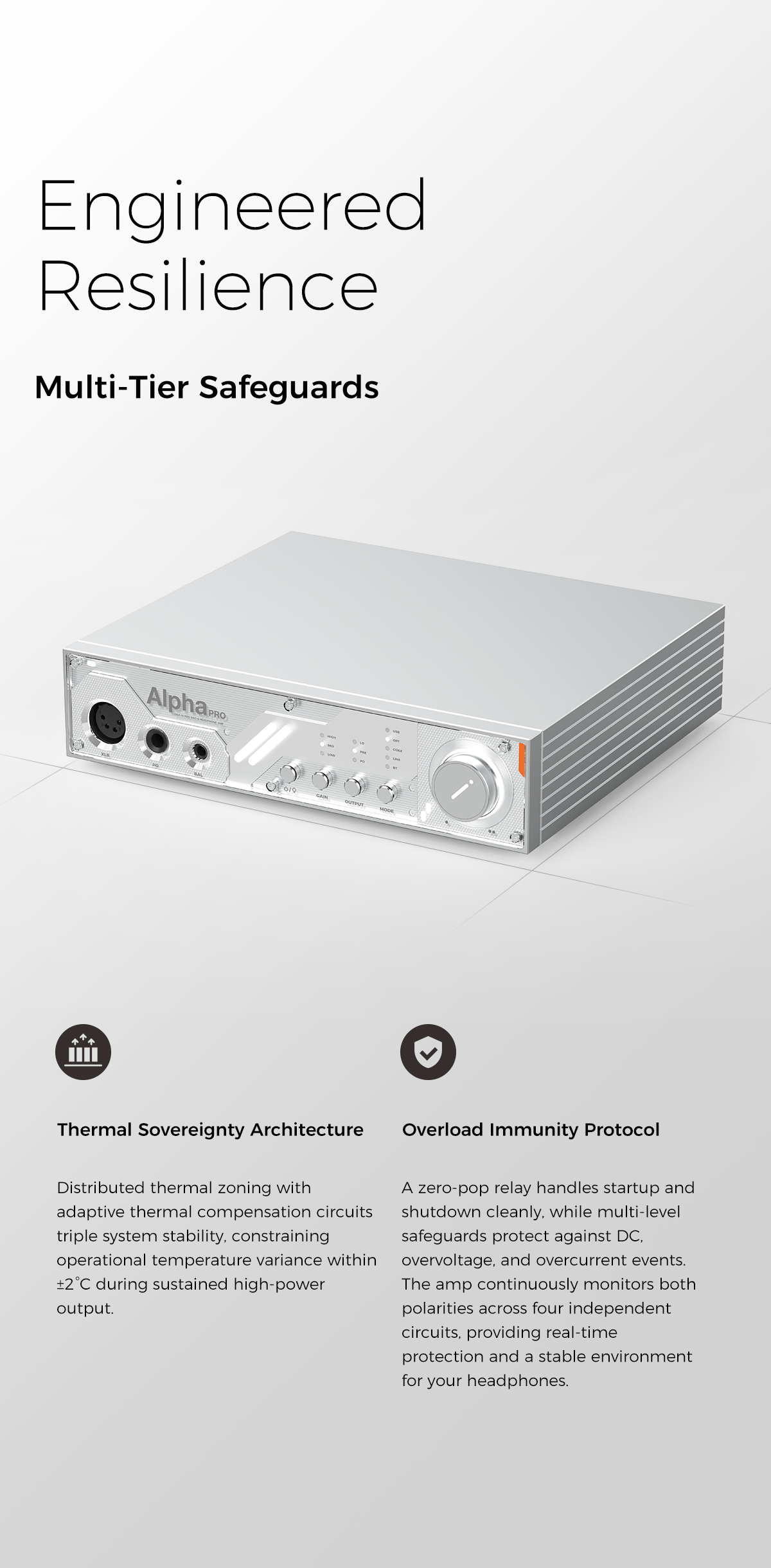 Apos Audio D&A Headphone DAC/Amp D&A Alpha Pro Hi-Res DAC & Headphone Amp
