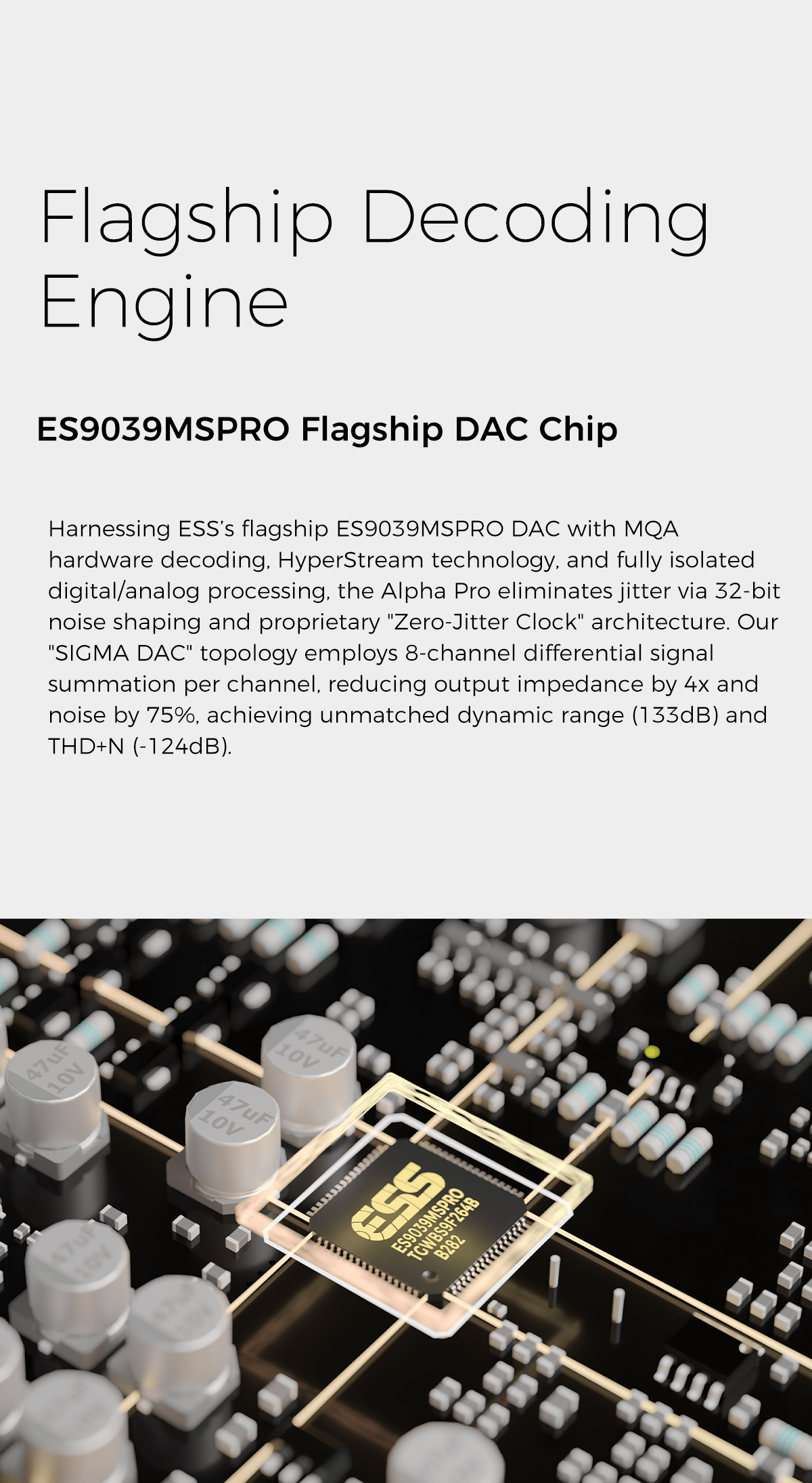 Apos Audio D&A Headphone DAC/Amp D&A Alpha Pro Hi-Res DAC & Headphone Amp