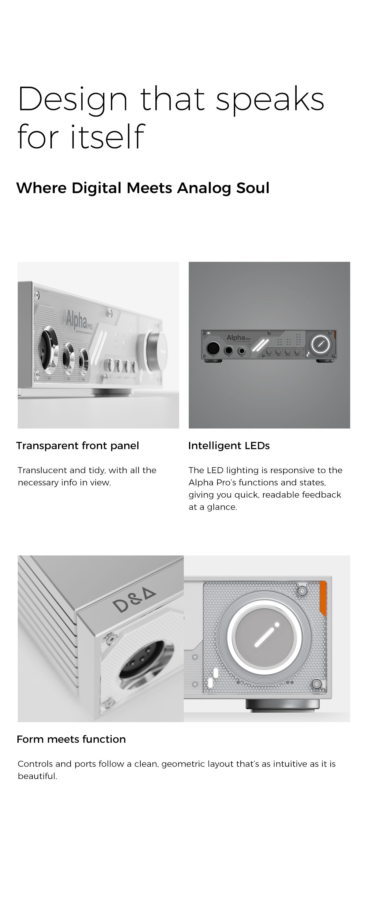 Apos Audio D&A Headphone DAC/Amp D&A Alpha Pro Hi-Res DAC & Headphone Amp