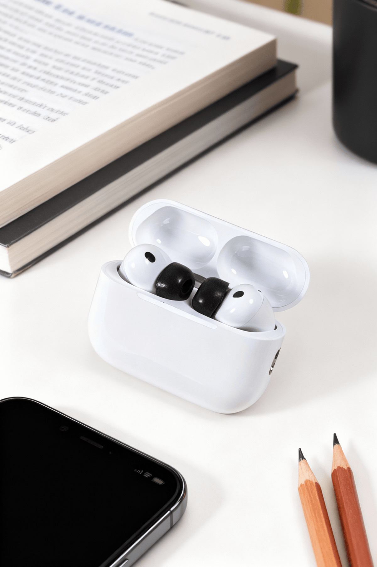 Apos Audio Dekoni Accessory Memory Foam Earphone Tips for the Apple Airpods Pro 3