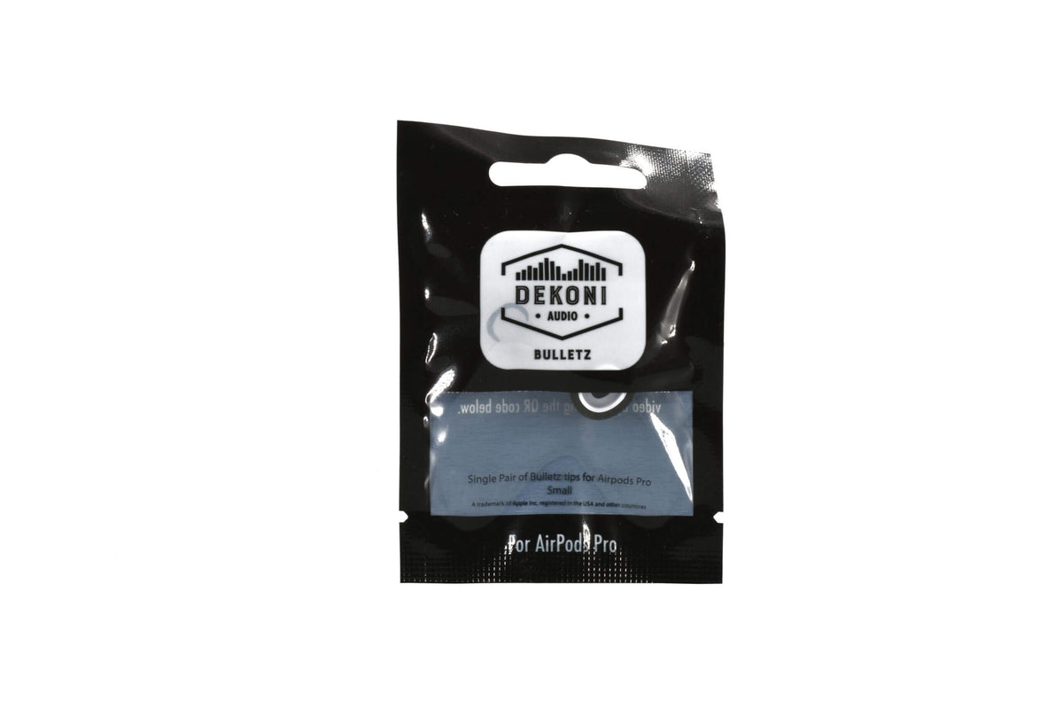 Apos Audio Dekoni Accessory Memory Foam Earphone Tips for the Apple Airpods Pro & Airpods Pro 2