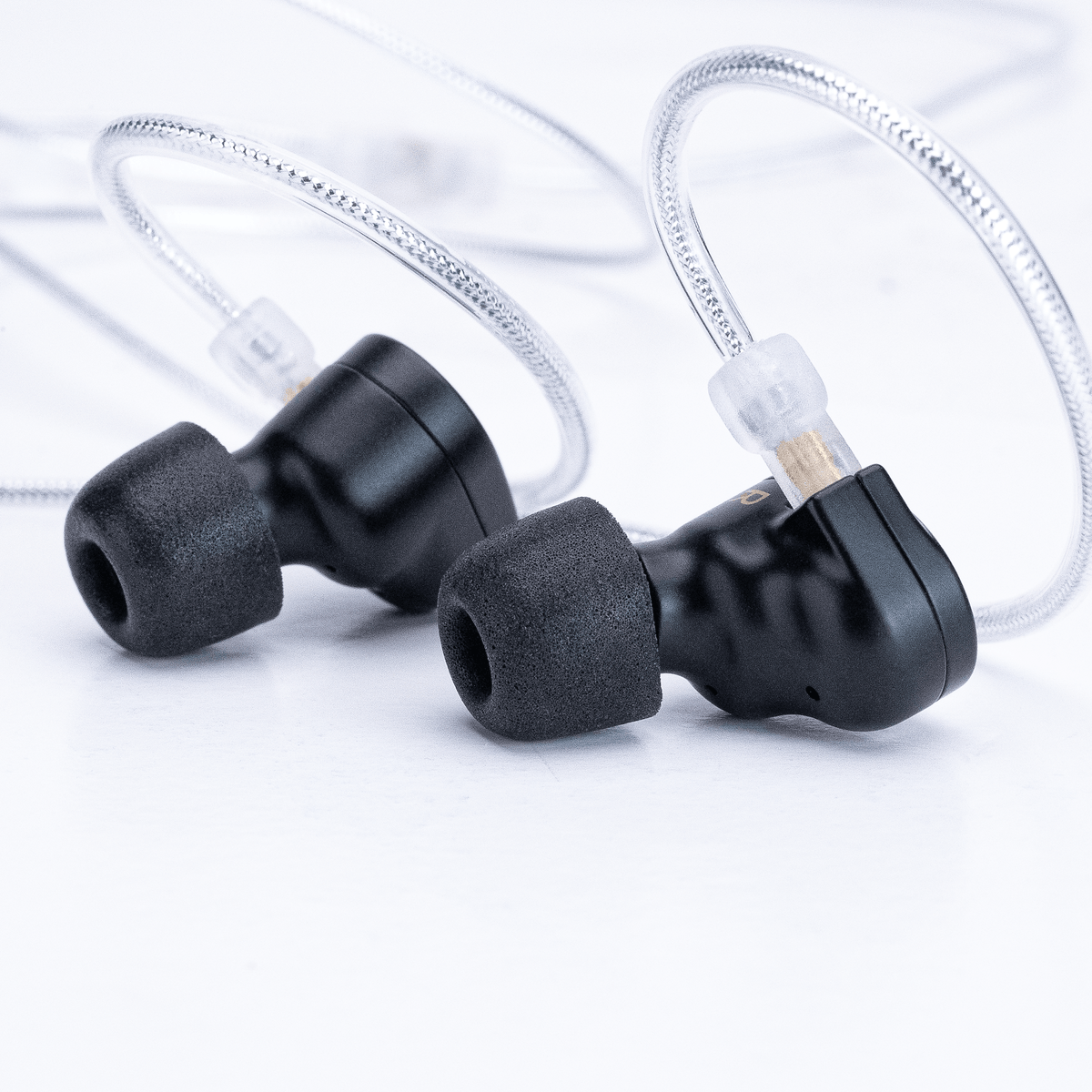 Apos Audio Dekoni Accessory Memory Foam Isolation Earphone Tips Black 4.9mm Mercury