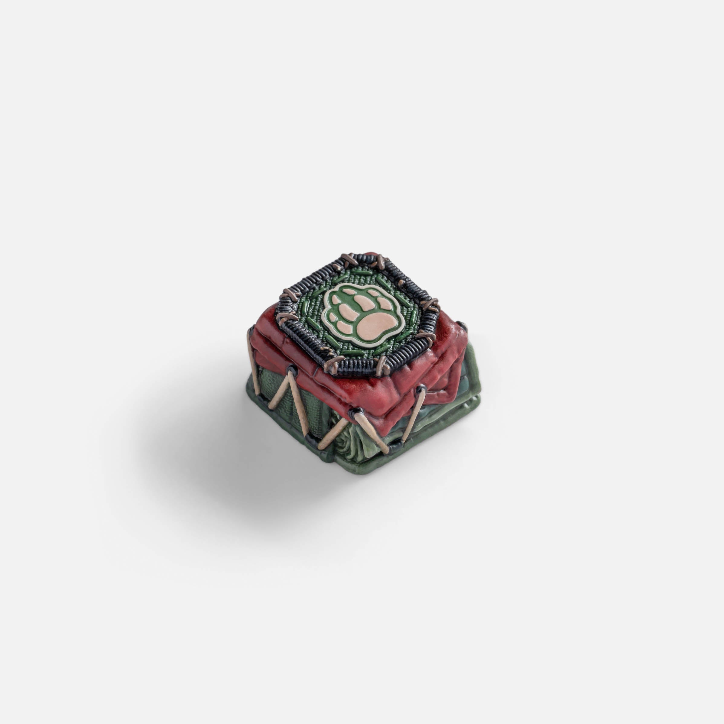 Apos Audio Dwarf Factory Keycaps Camper Badge - GMK Camping Artisans by Dwarf Factory