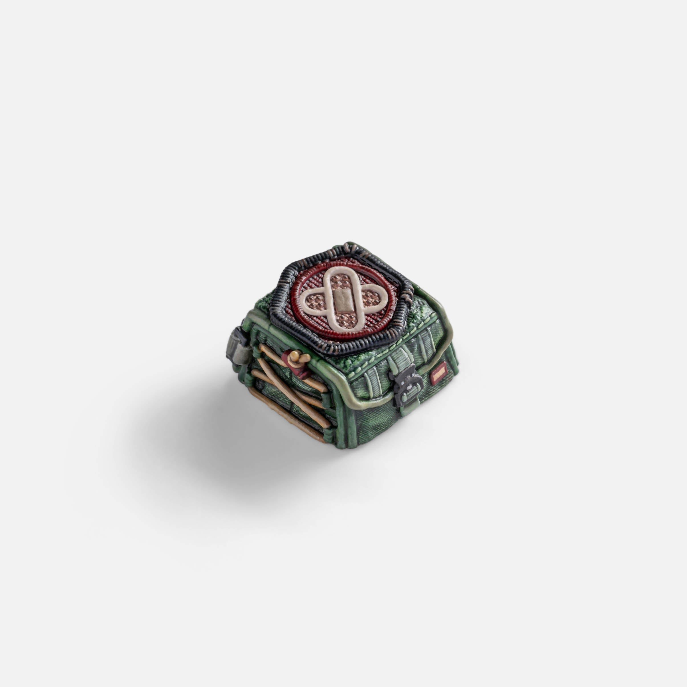 Apos Audio Dwarf Factory Keycaps Camper Badge - GMK Camping Artisans by Dwarf Factory