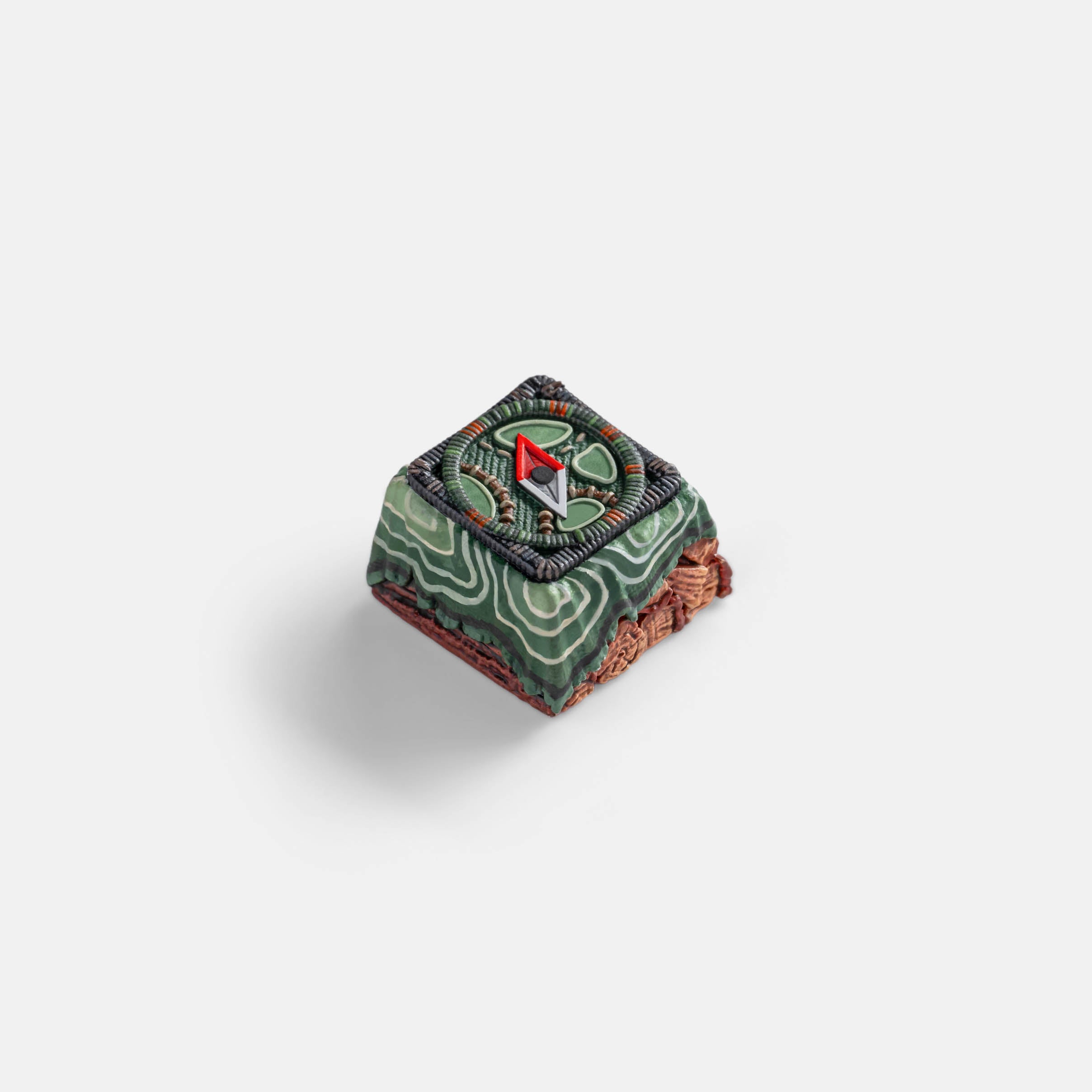 Apos Audio Dwarf Factory Keycaps Camper Badge - GMK Camping Artisans by Dwarf Factory