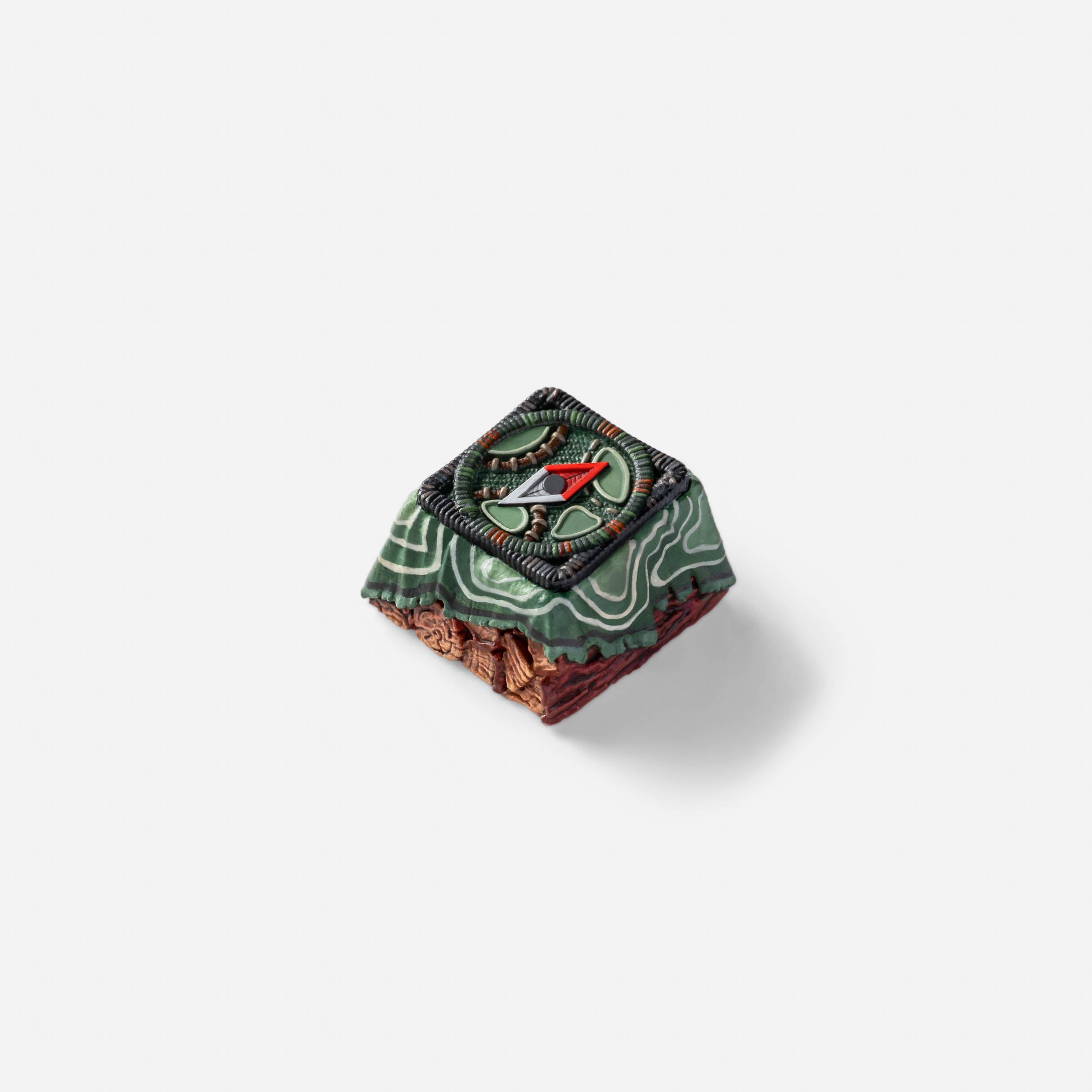 Apos Audio Dwarf Factory Keycaps Camper Badge - GMK Camping Artisans by Dwarf Factory