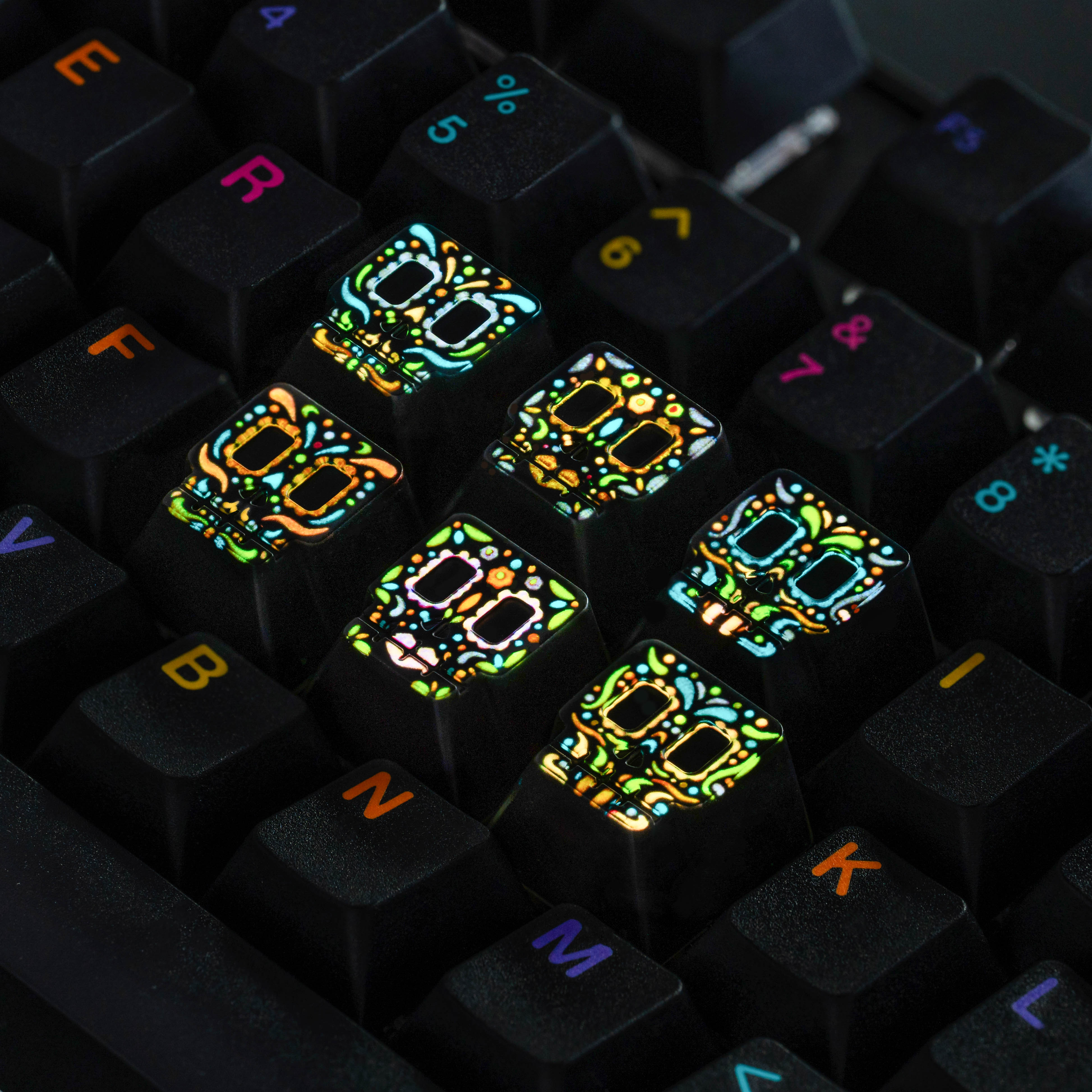 Apos Audio Dwarf Factory Keycaps The Underworld - GMK Mictlán Artisans by Dwarf Factory