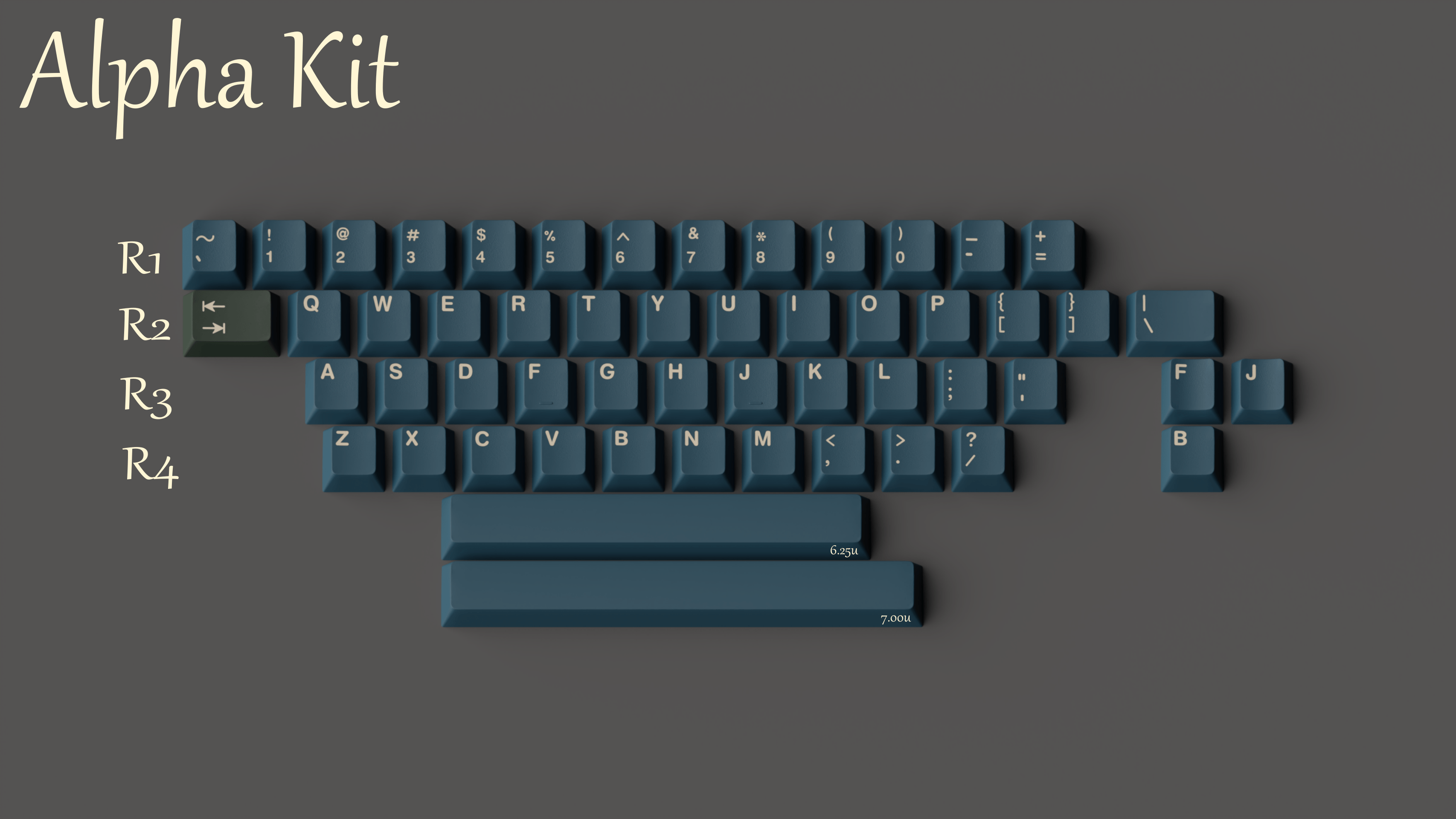 Apos Audio ePBT Keycaps ePBT Acadia Keycap Set
