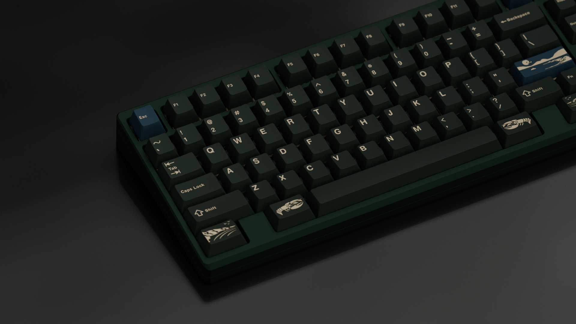 Apos Audio ePBT Keycaps ePBT Acadia Keycap Set