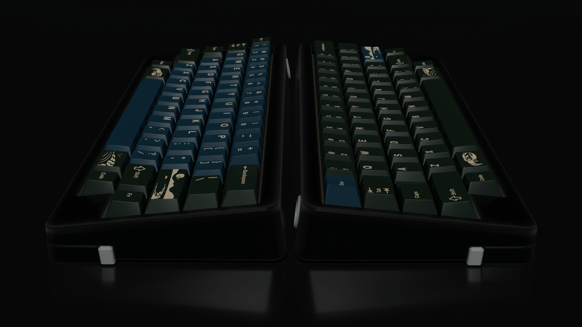 Apos Audio ePBT Keycaps ePBT Acadia Keycap Set
