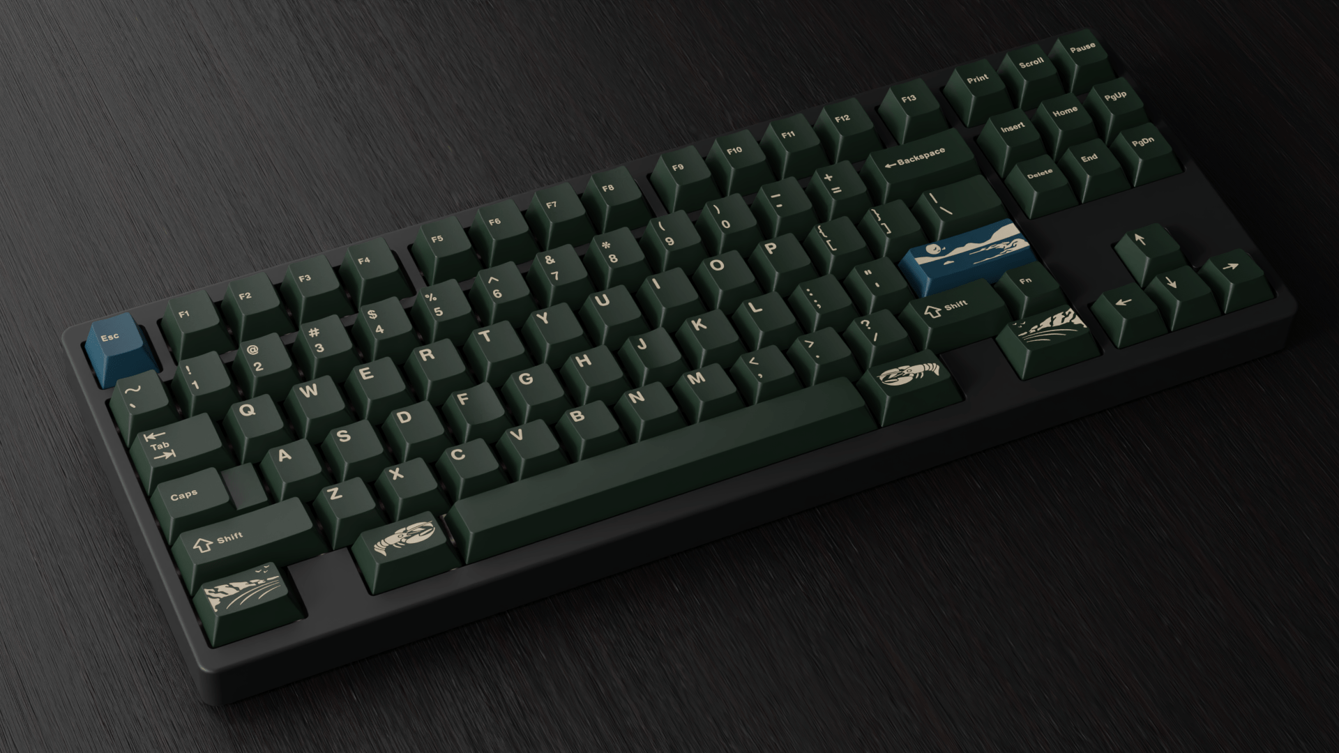 Apos Audio ePBT Keycaps ePBT Acadia Keycap Set