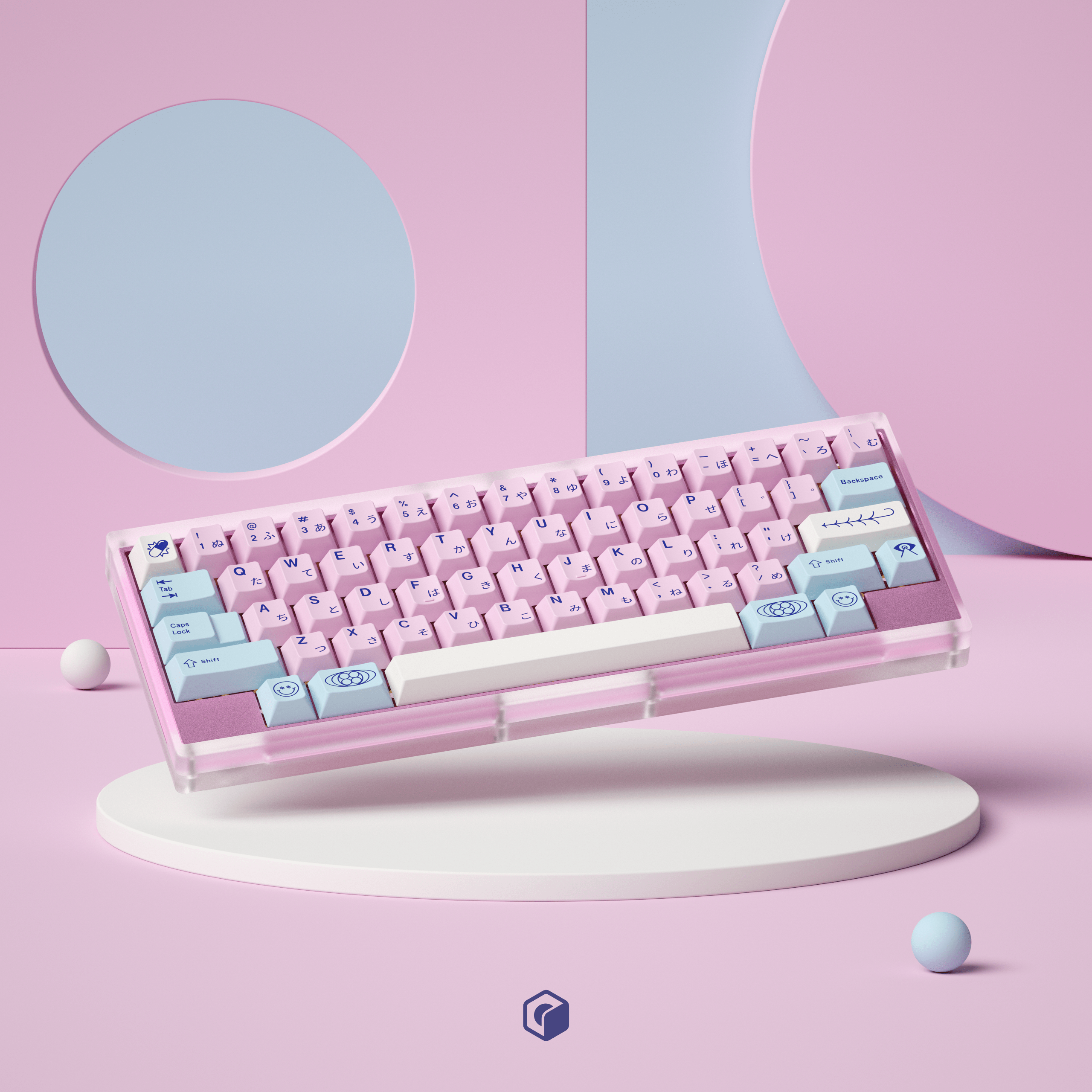 Apos Audio ePBT Keycaps ePBT Acid House & Sweet Girl Keycap Sets