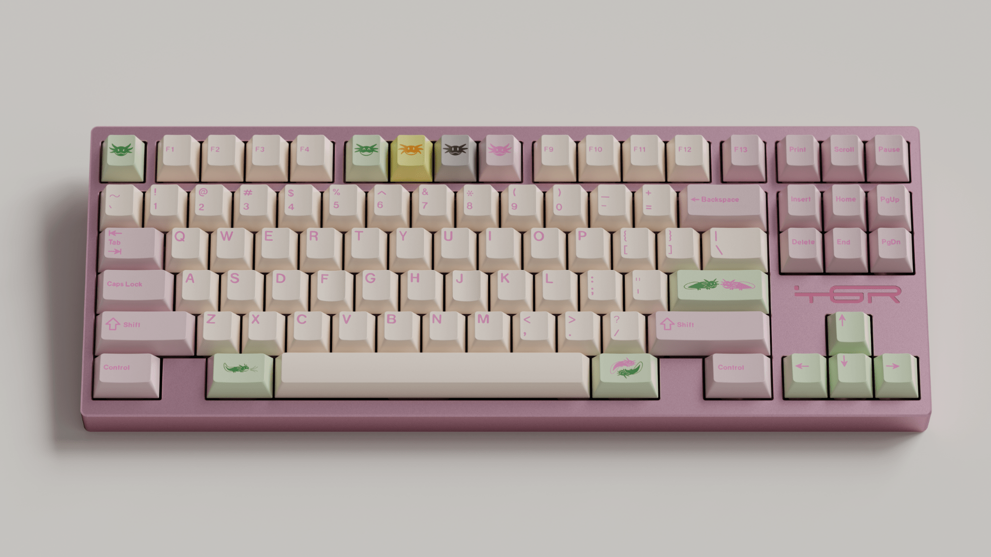 Apos Audio ePBT Keycaps ePBT Axolotls Keycap Set