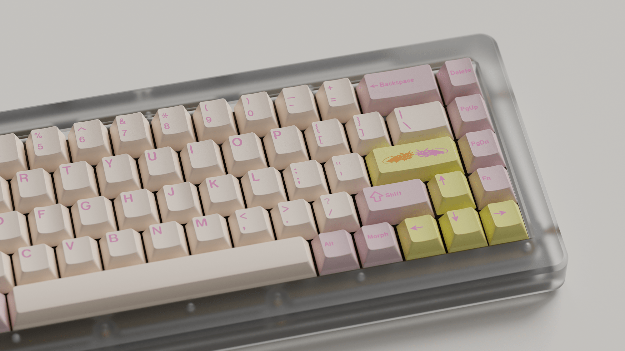 Apos Audio ePBT Keycaps ePBT Axolotls Keycap Set