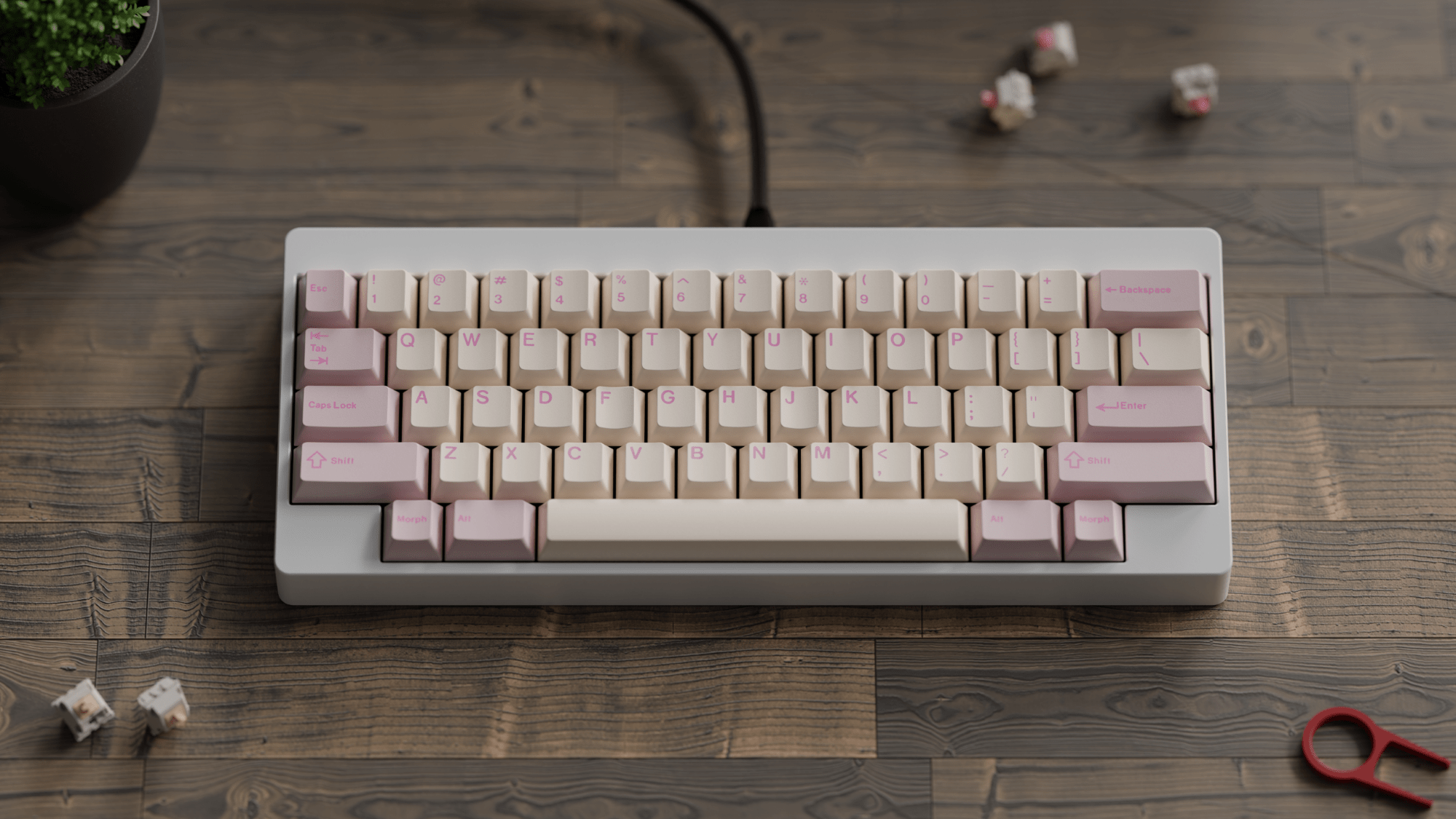 Apos Audio ePBT Keycaps ePBT Axolotls Keycap Set