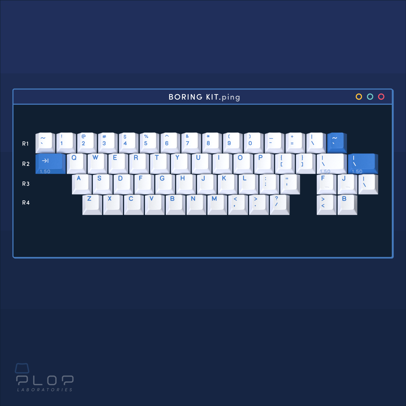 Apos Audio ePBT Keycaps ePBT Ping Keycap Set