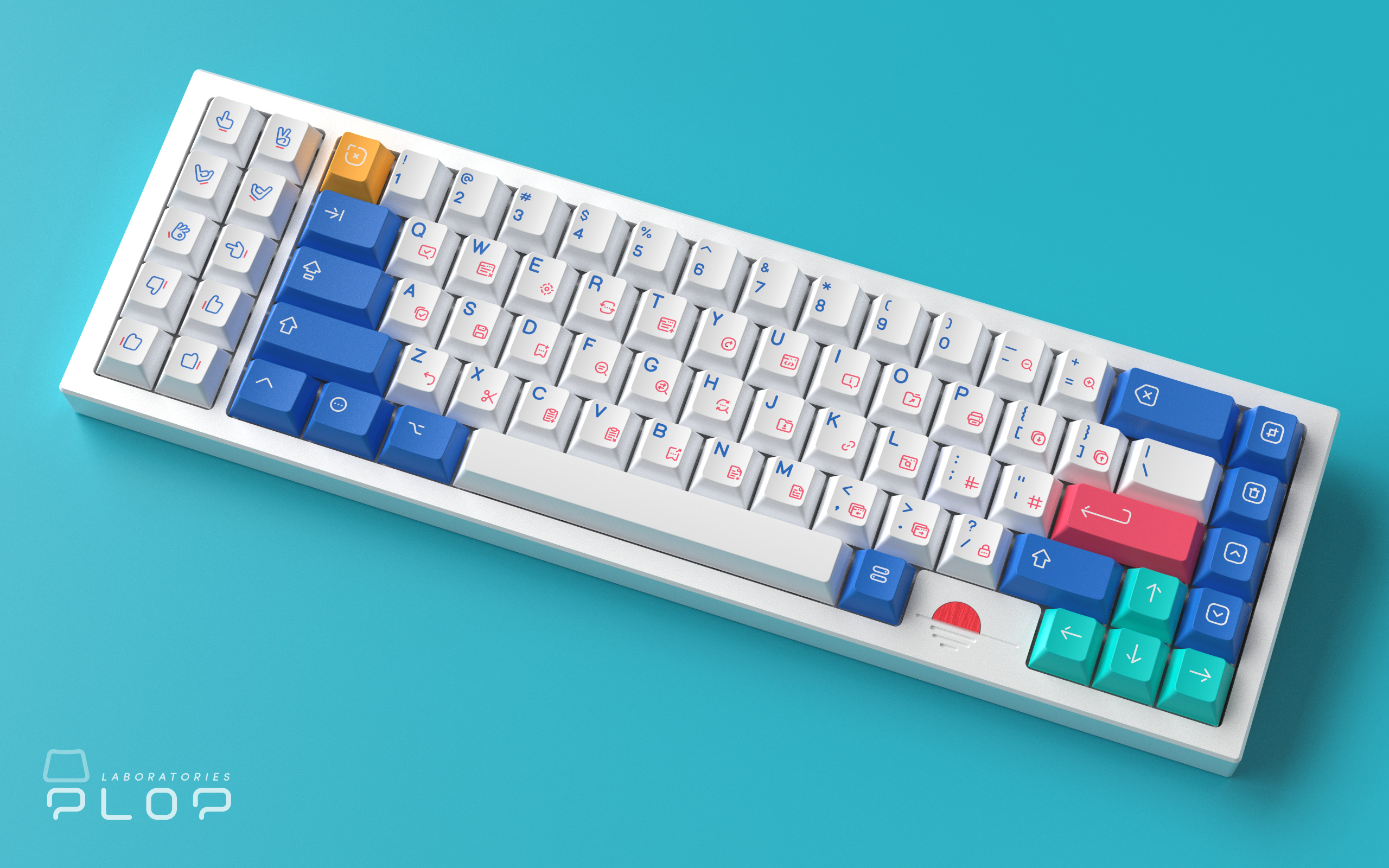 Apos Audio ePBT Keycaps ePBT Ping Keycap Set