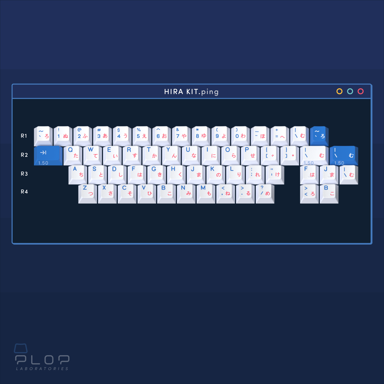 Apos Audio ePBT Keycaps ePBT Ping Keycap Set