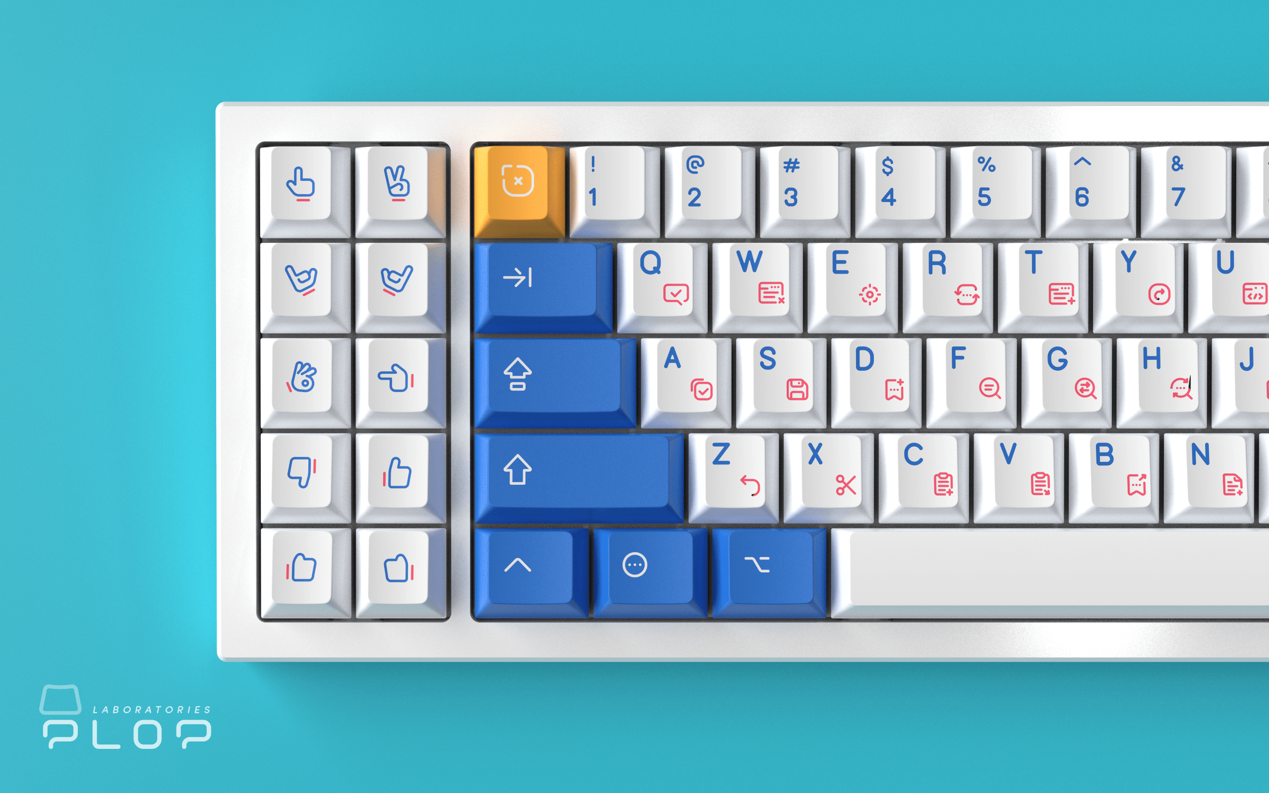 Apos Audio ePBT Keycaps ePBT Ping Keycap Set