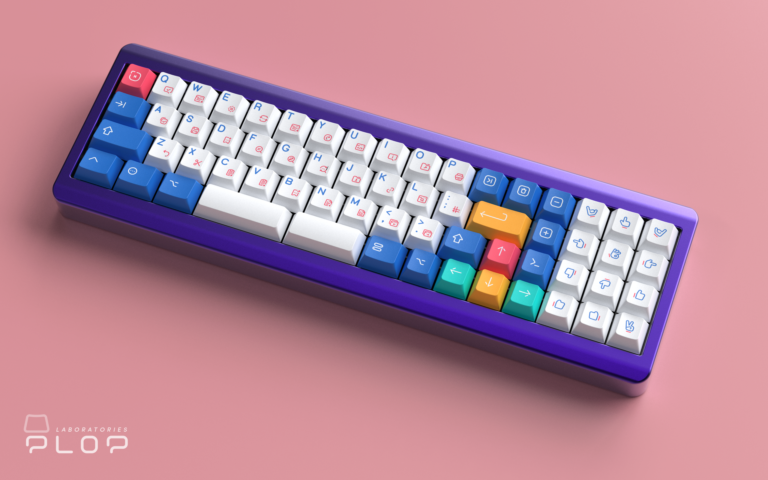 Apos Audio ePBT Keycaps ePBT Ping Keycap Set