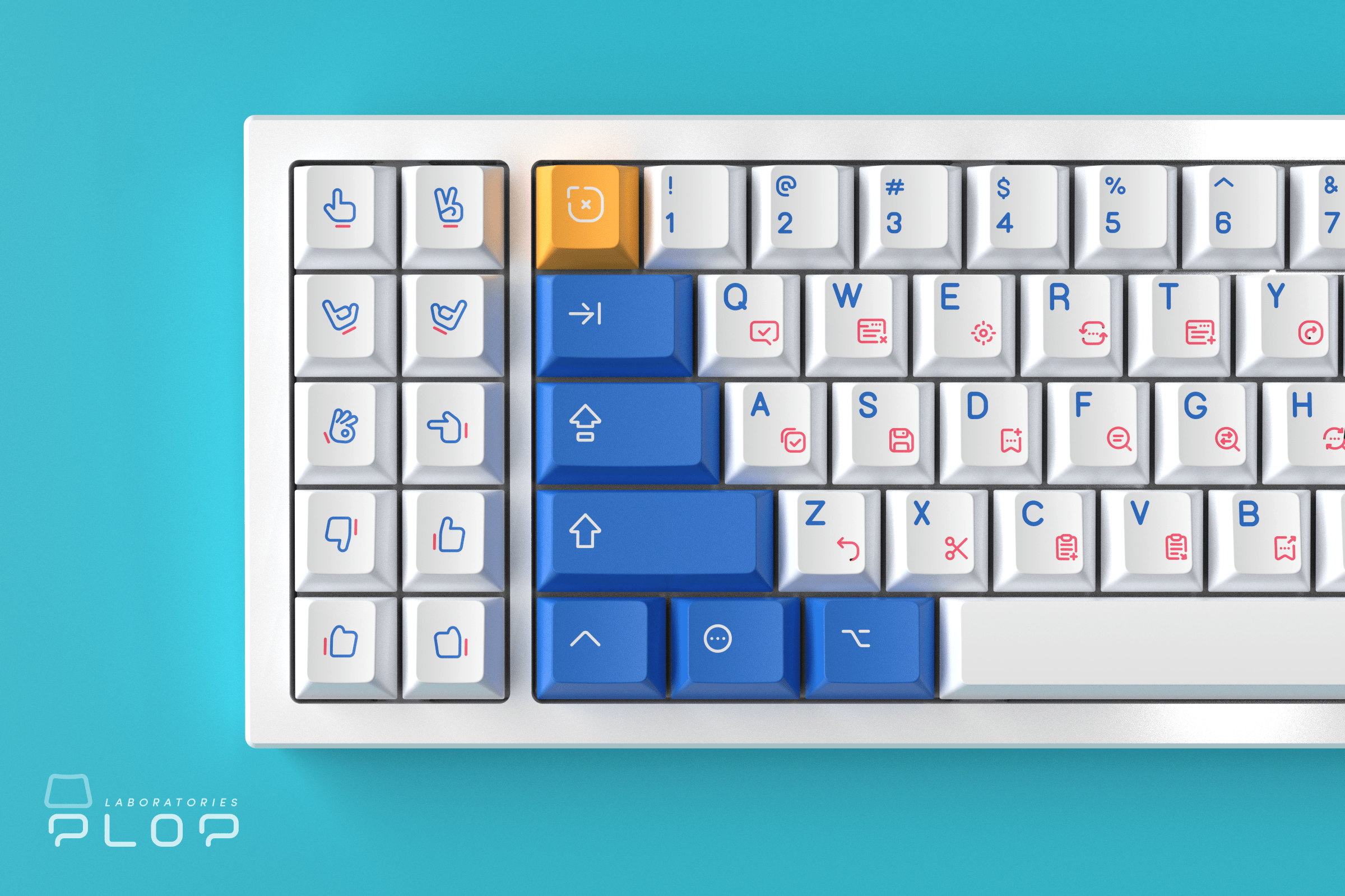 Apos Audio ePBT Keycaps ePBT Ping Keycap Set