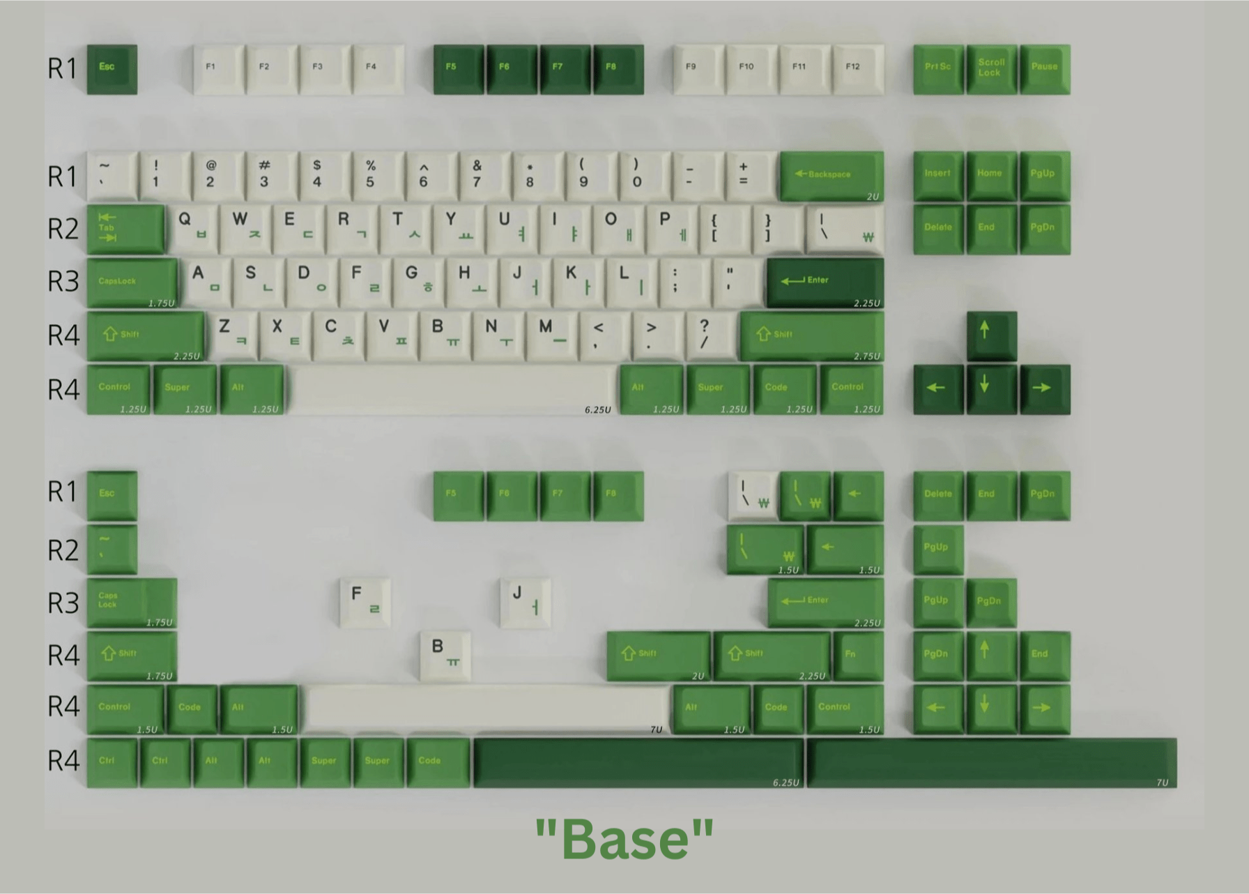 Apos Audio ePBT Keycaps ePBT Soju Keycap Set