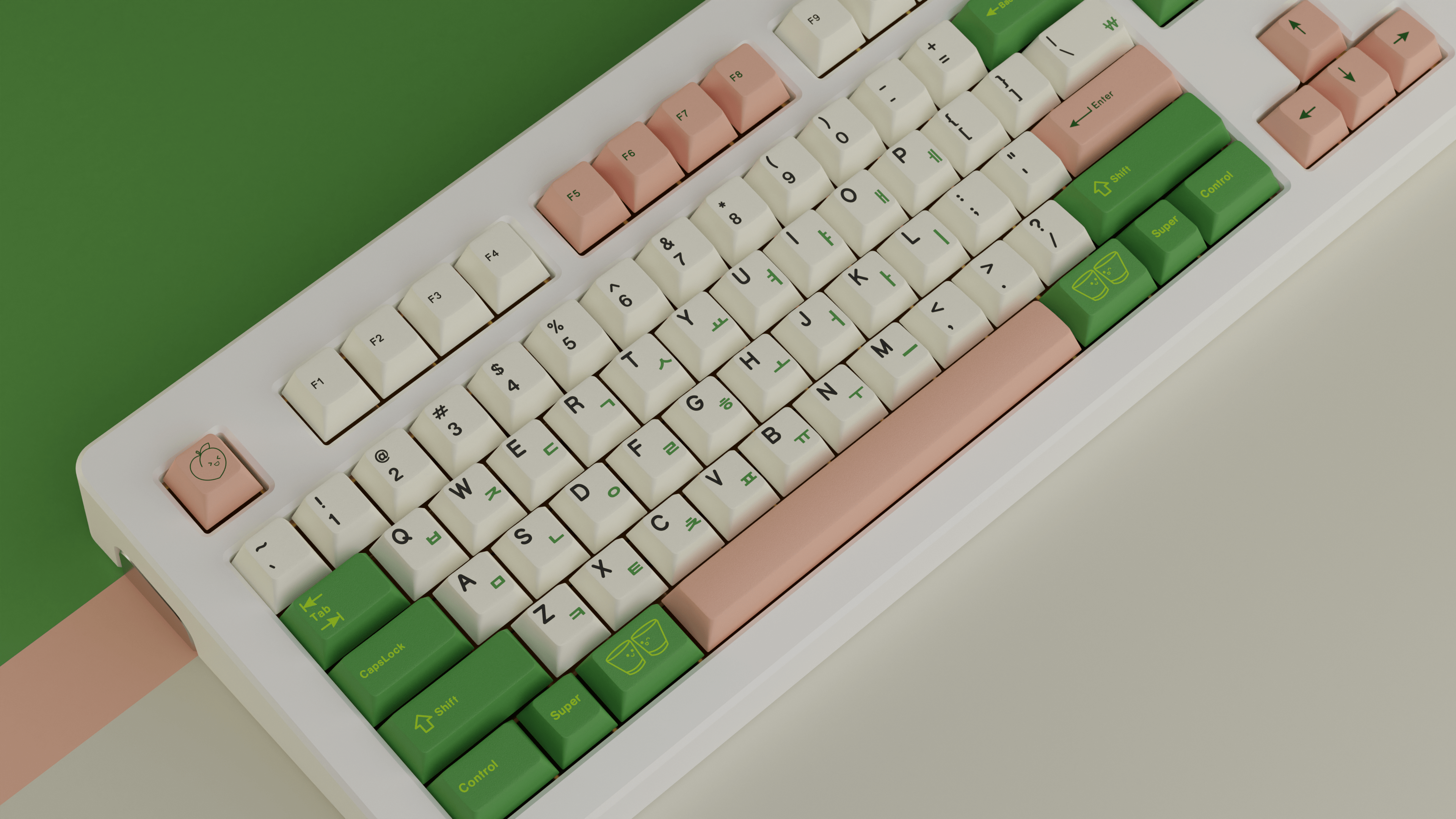 Apos Audio ePBT Keycaps ePBT Soju Keycap Set