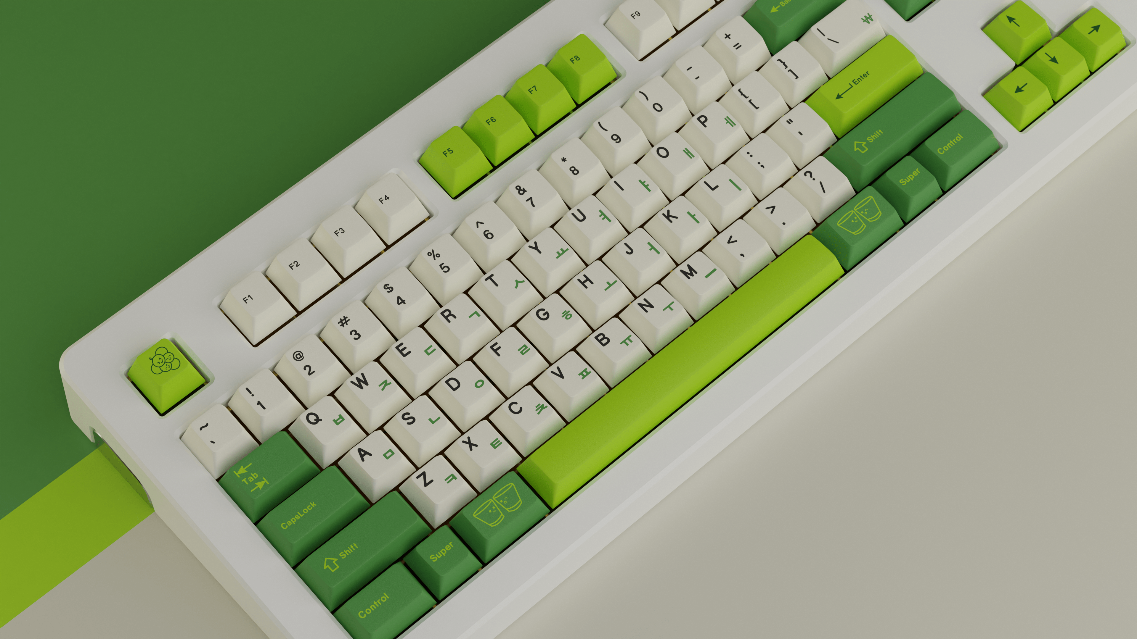 Apos Audio ePBT Keycaps ePBT Soju Keycap Set