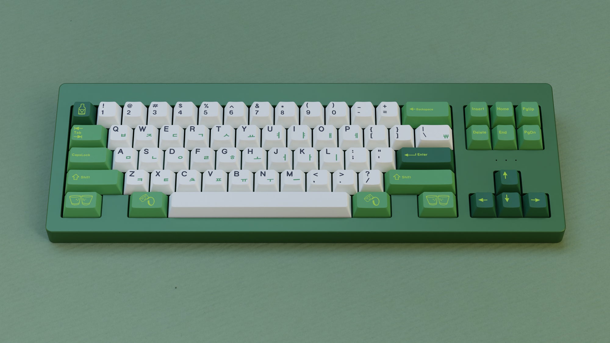 Apos Audio ePBT Keycaps ePBT Soju Keycap Set