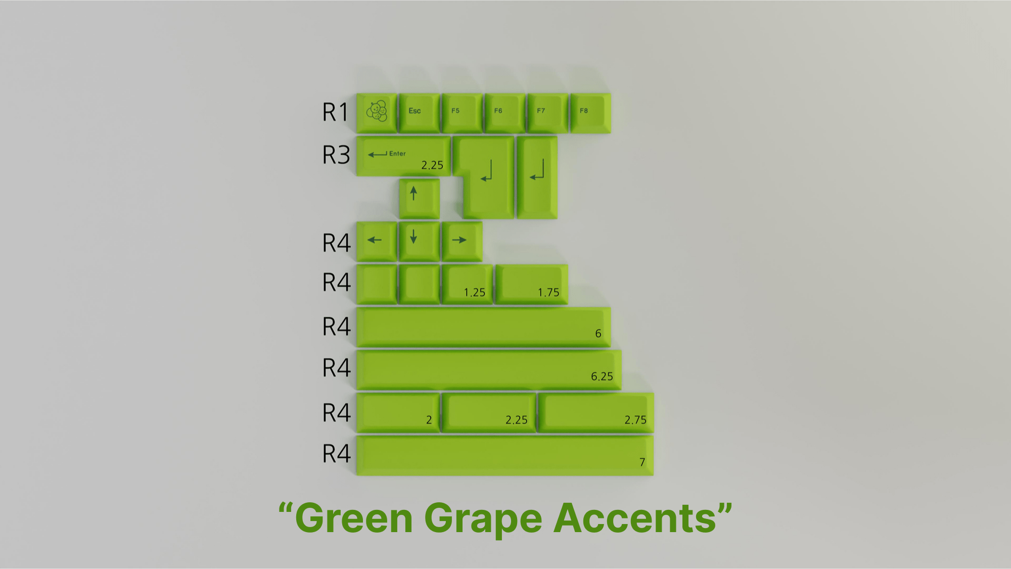 Apos Audio ePBT Keycaps ePBT Soju Keycap Set