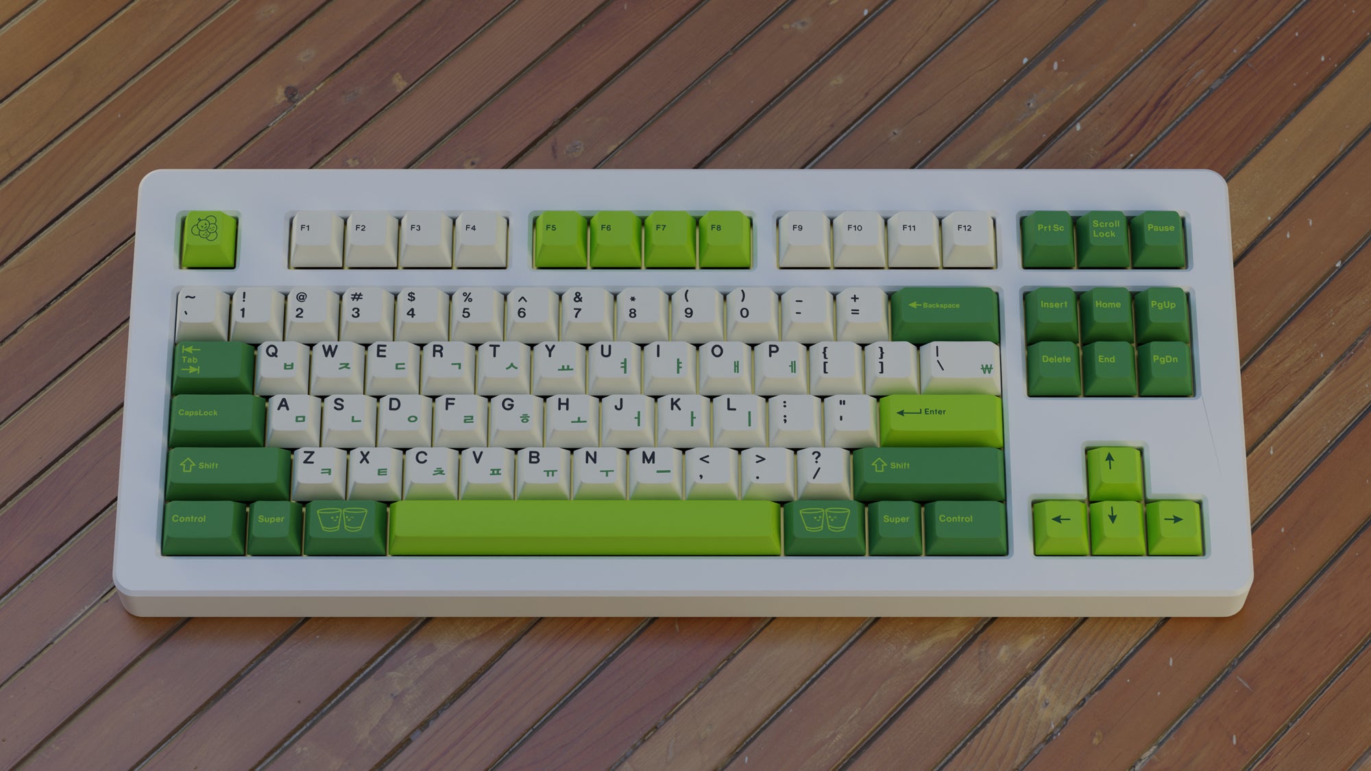 Apos Audio ePBT Keycaps ePBT Soju Keycap Set
