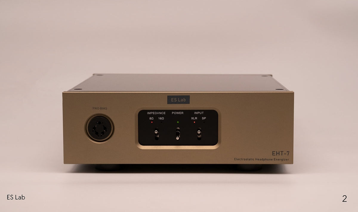 Apos Audio ES Lab Headphone Amp ES Lab EHT-7 Electrostatic Headphones Energizer