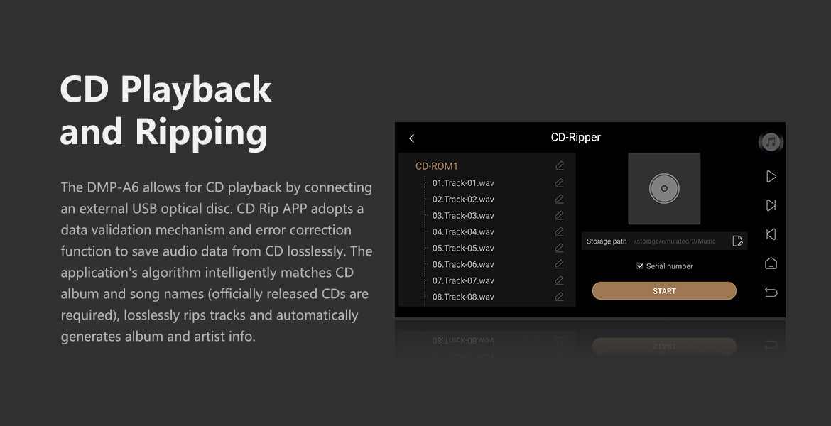 Apos Audio Eversolo Headphone DAC/Amp Eversolo DMP-A6 Master Edition Network Streamer & DAC