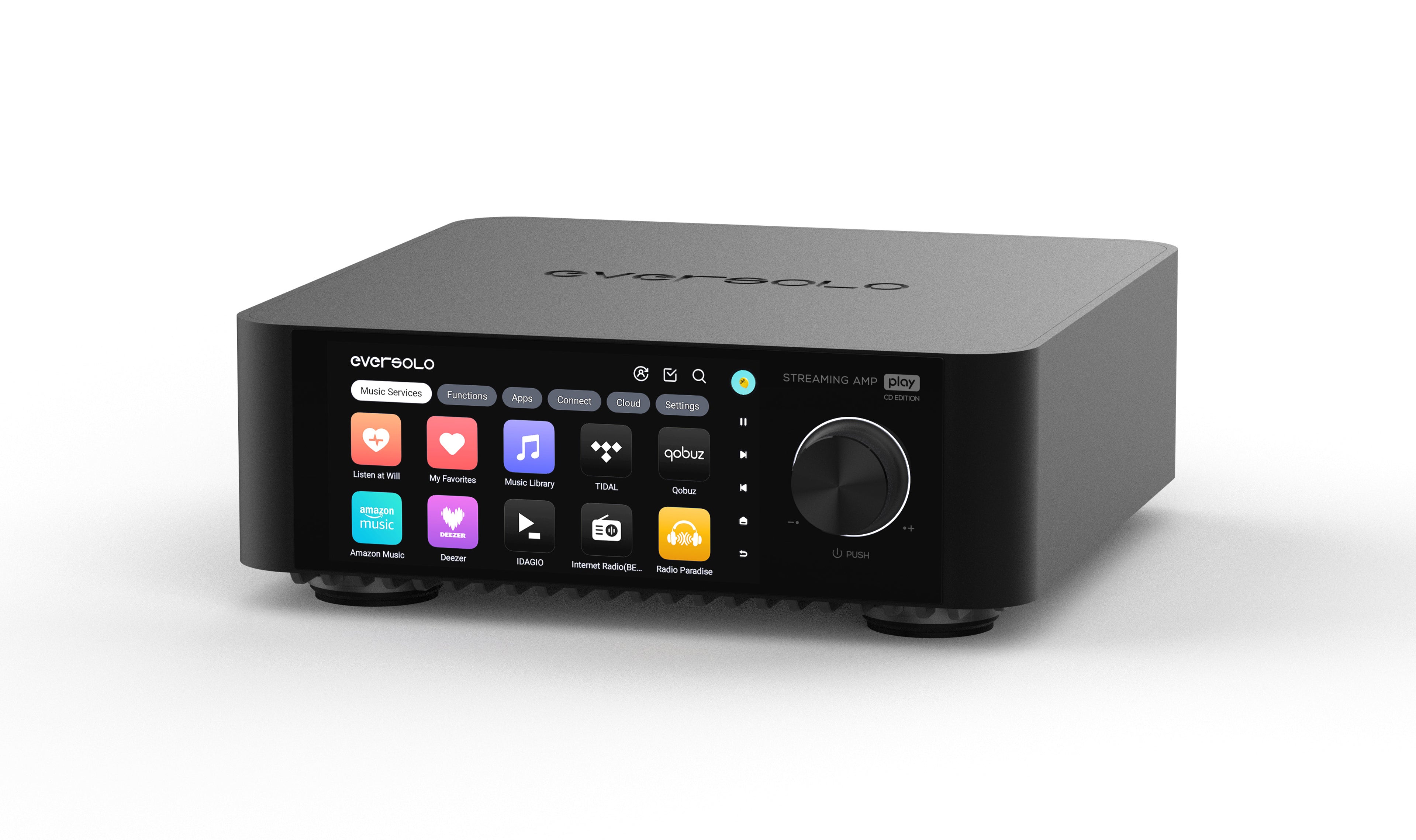 Apos Audio Eversolo Streaming Media Player Eversolo Play CD Edition