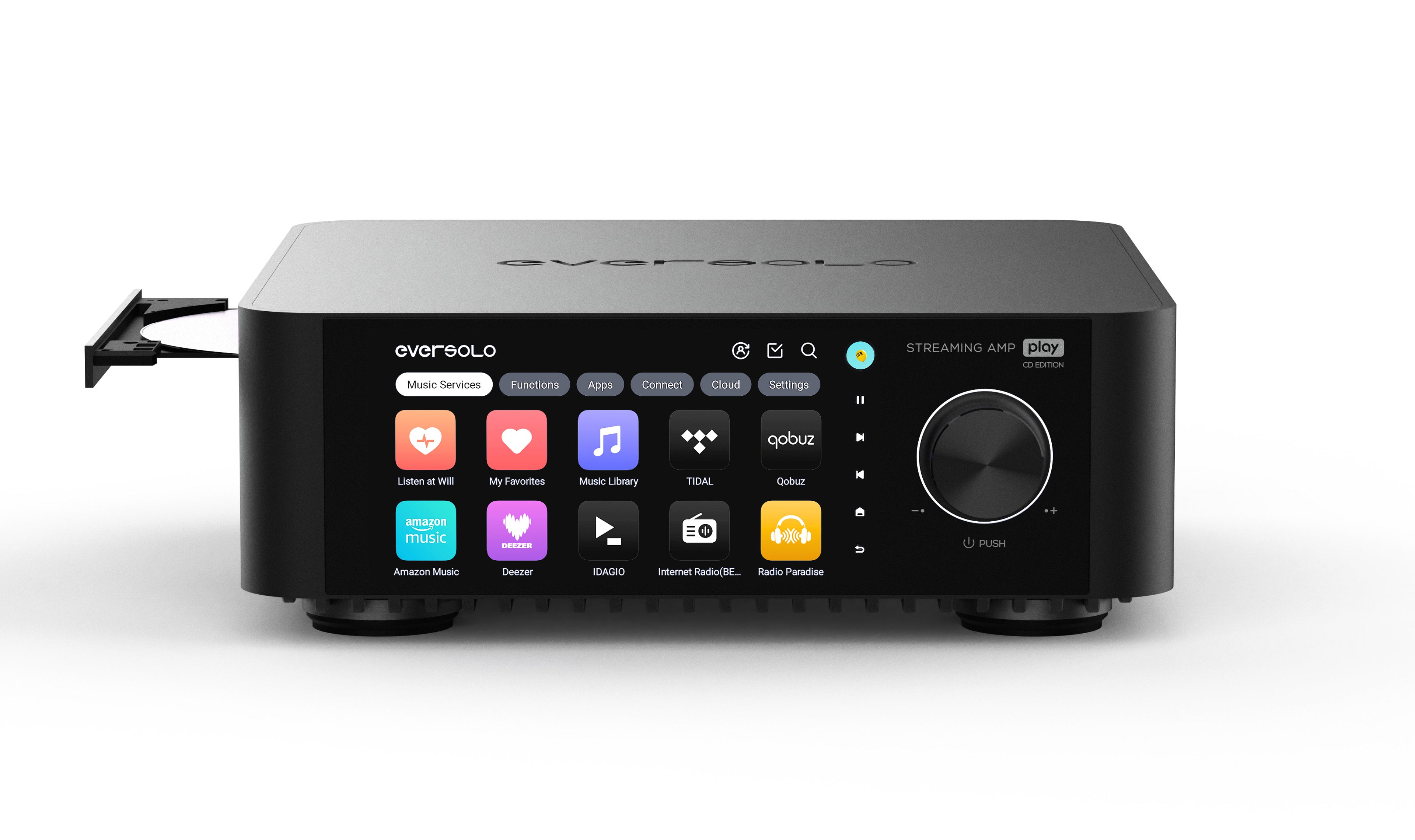 Apos Audio Eversolo Streaming Media Player Eversolo Play CD Edition