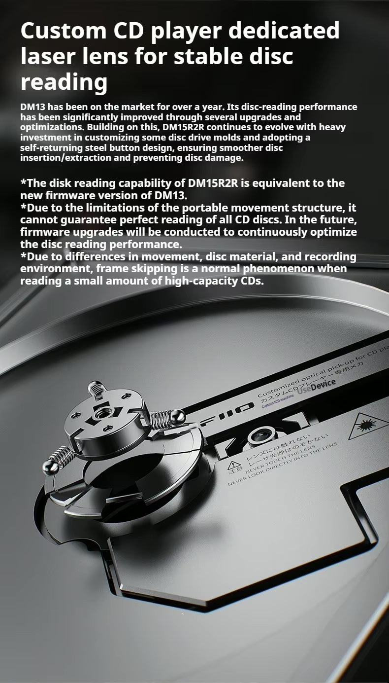 Apos Audio FiiO CD Players & Recorders FiiO DM15 R2R CD Player