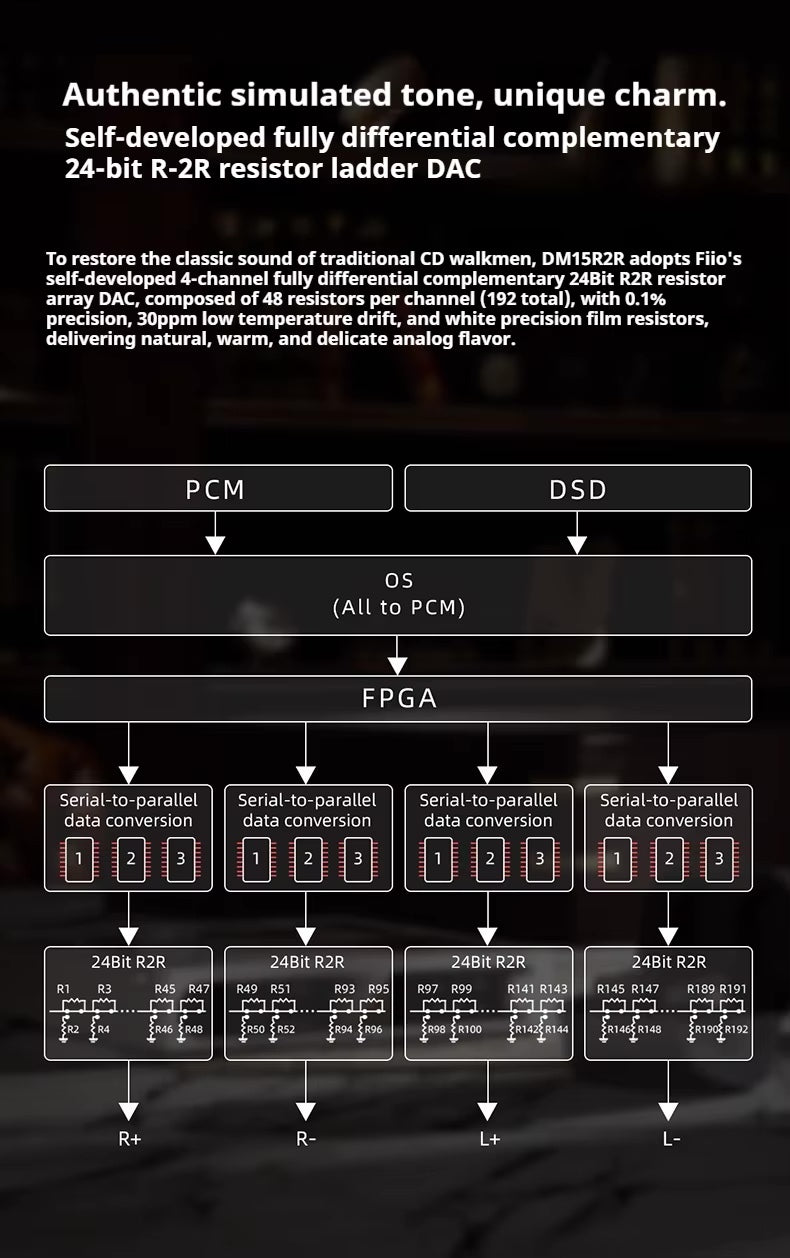 Apos Audio FiiO CD Players & Recorders FiiO DM15 R2R CD Player
