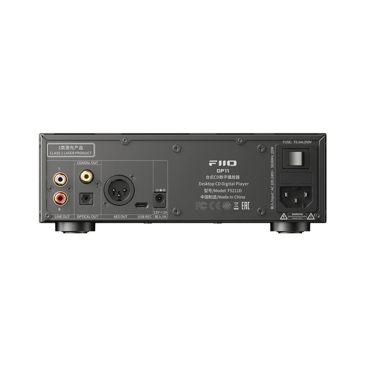 Apos Audio FiiO CD Players & Recorders FIIO Snowsky DP11 Desktop CD Player