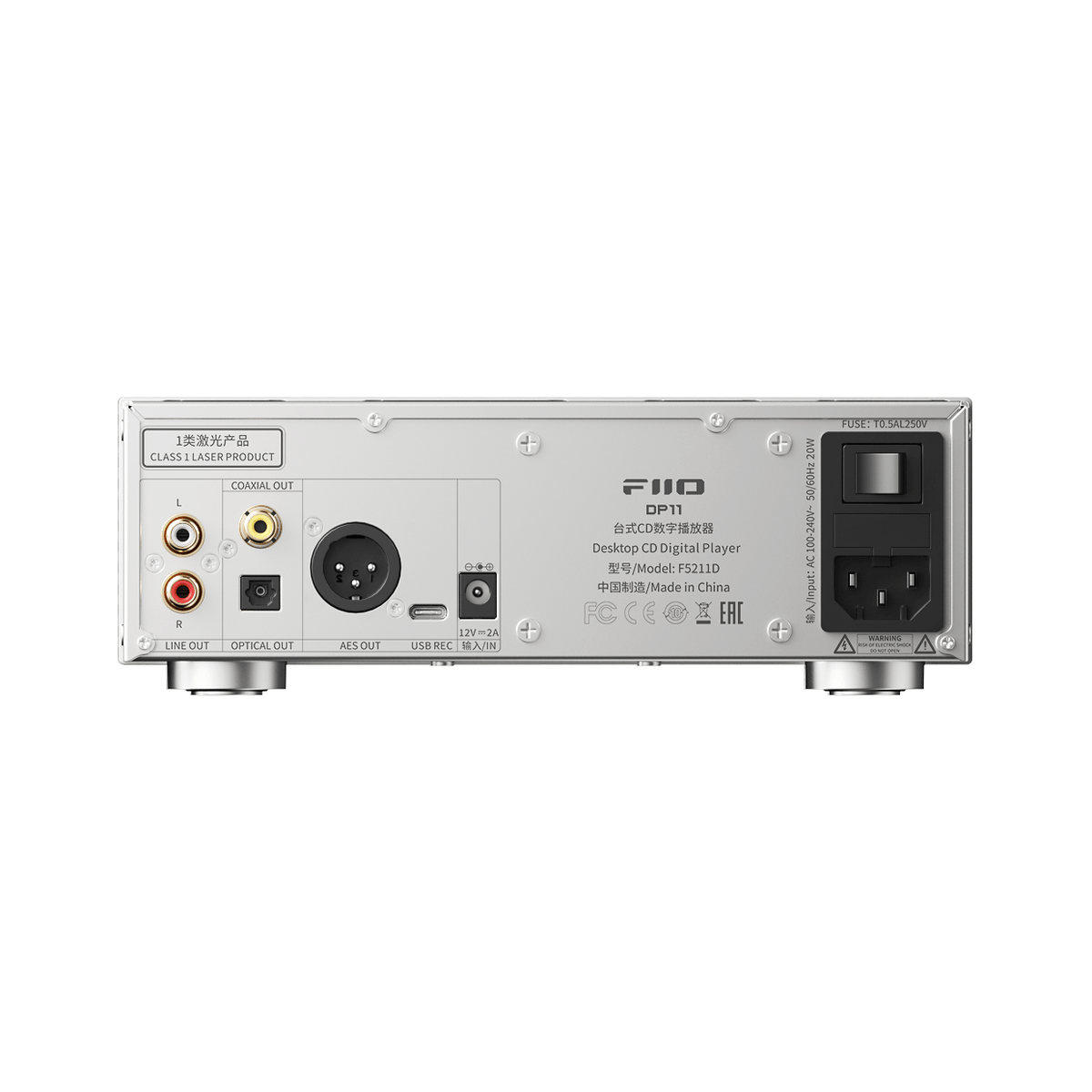 Apos Audio FiiO CD Players & Recorders FIIO Snowsky DP11 Desktop CD Player