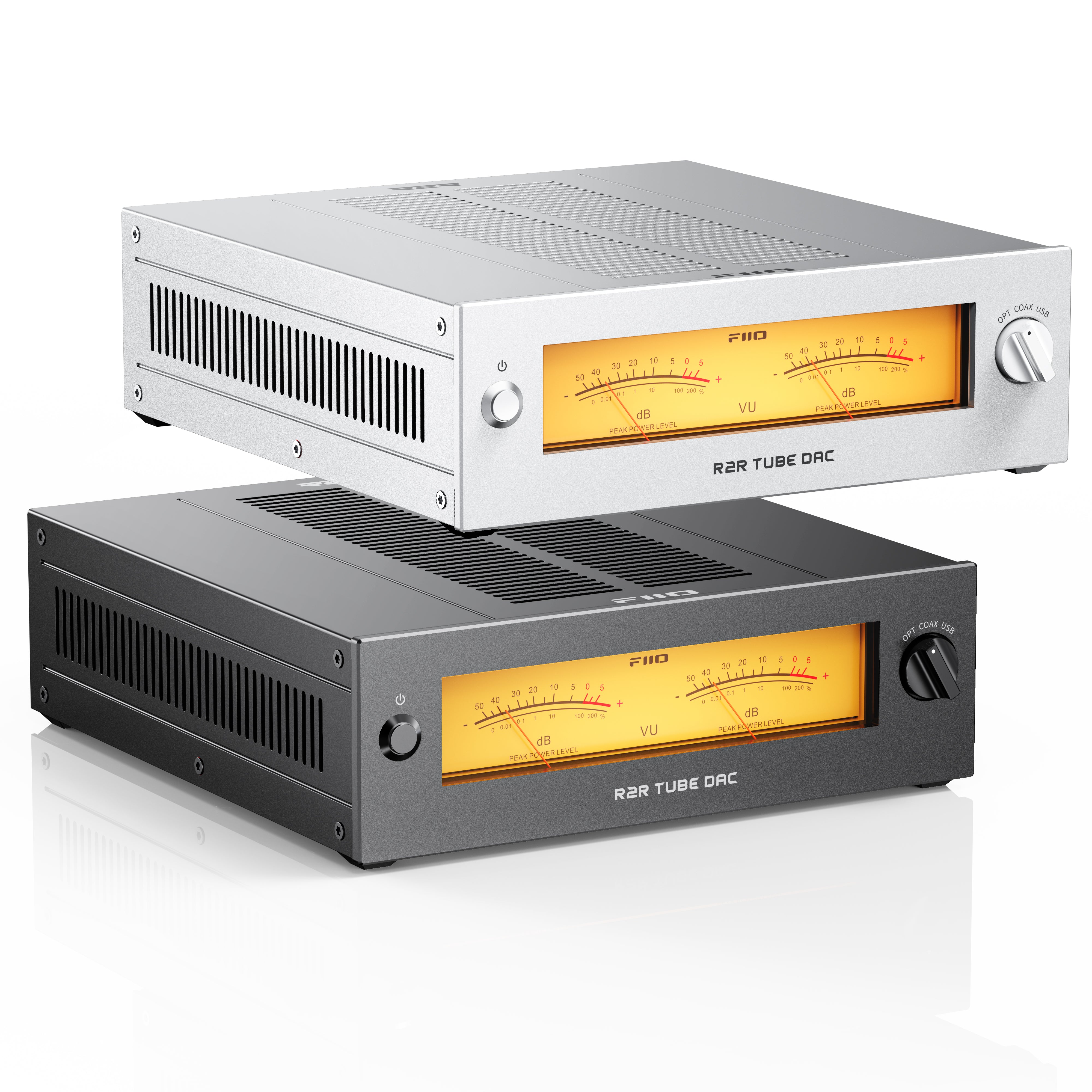 Apos Audio FiiO DAC (Digital-to-Analog Converter) FiiO Warmer Desktop R2R Tube Buffer and DAC