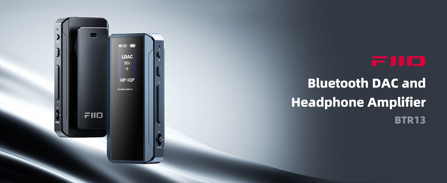 Apos Audio FiiO Headphone DAC/Amp FiiO BTR13 Portable Bluetooth DAC and Headphone Amplifier