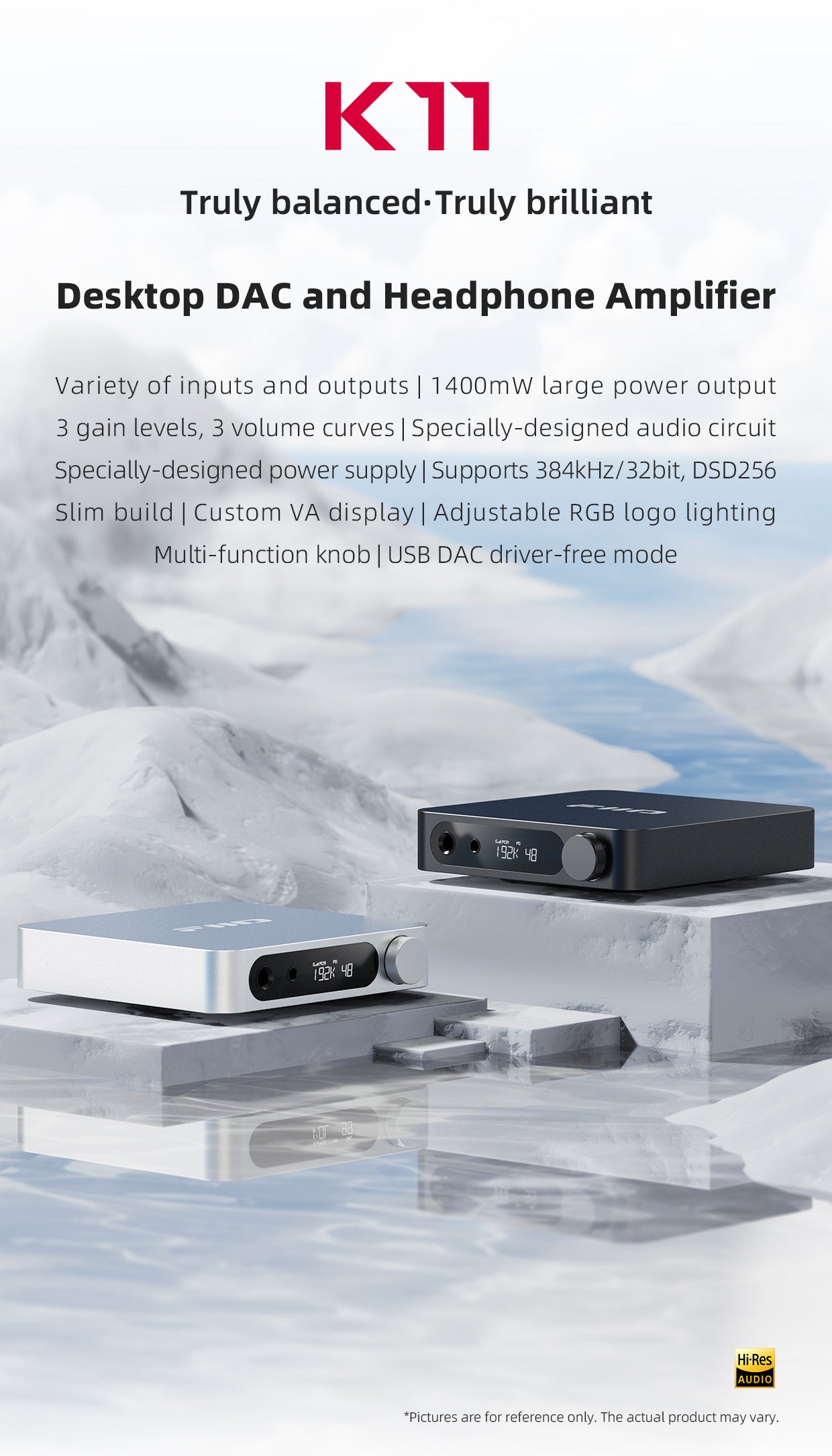 Apos Audio FiiO Headphone DAC/Amp FiiO K11 Desktop DAC/Amp