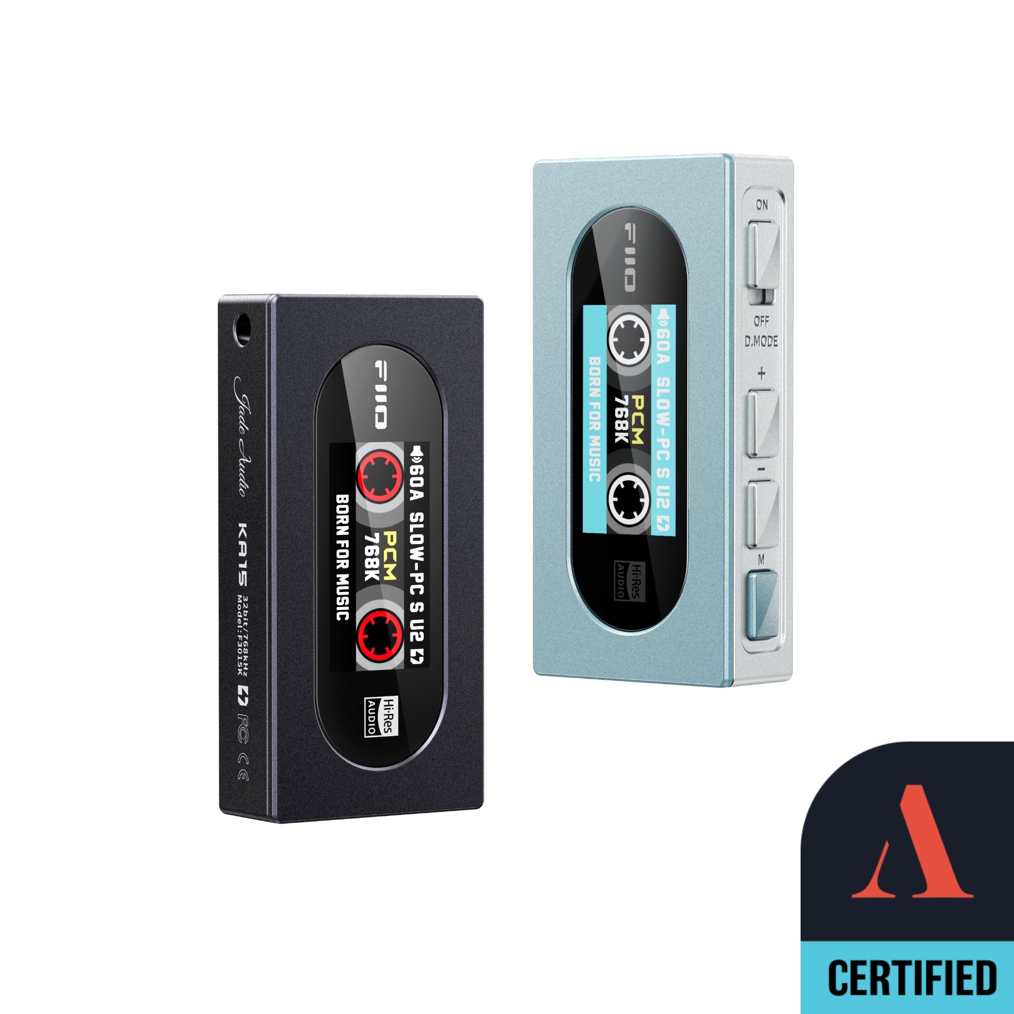 Apos Audio FiiO Headphone DAC/Amp FiiO KA15 DAC and Headphone Amplifier (Apos Certified) Sky Blue / Open Box - Like New