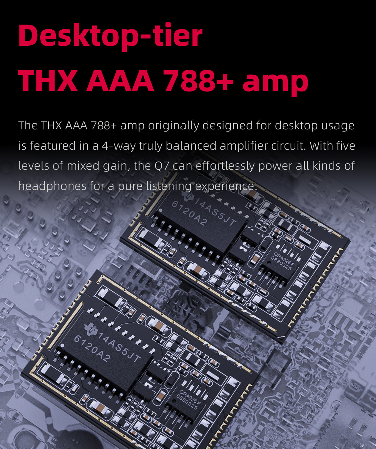 Apos Audio FiiO Headphone DAC/Amp FiiO Q7 Portable Desktop-Class DAC/Amp (Apos Certified Refurbished)