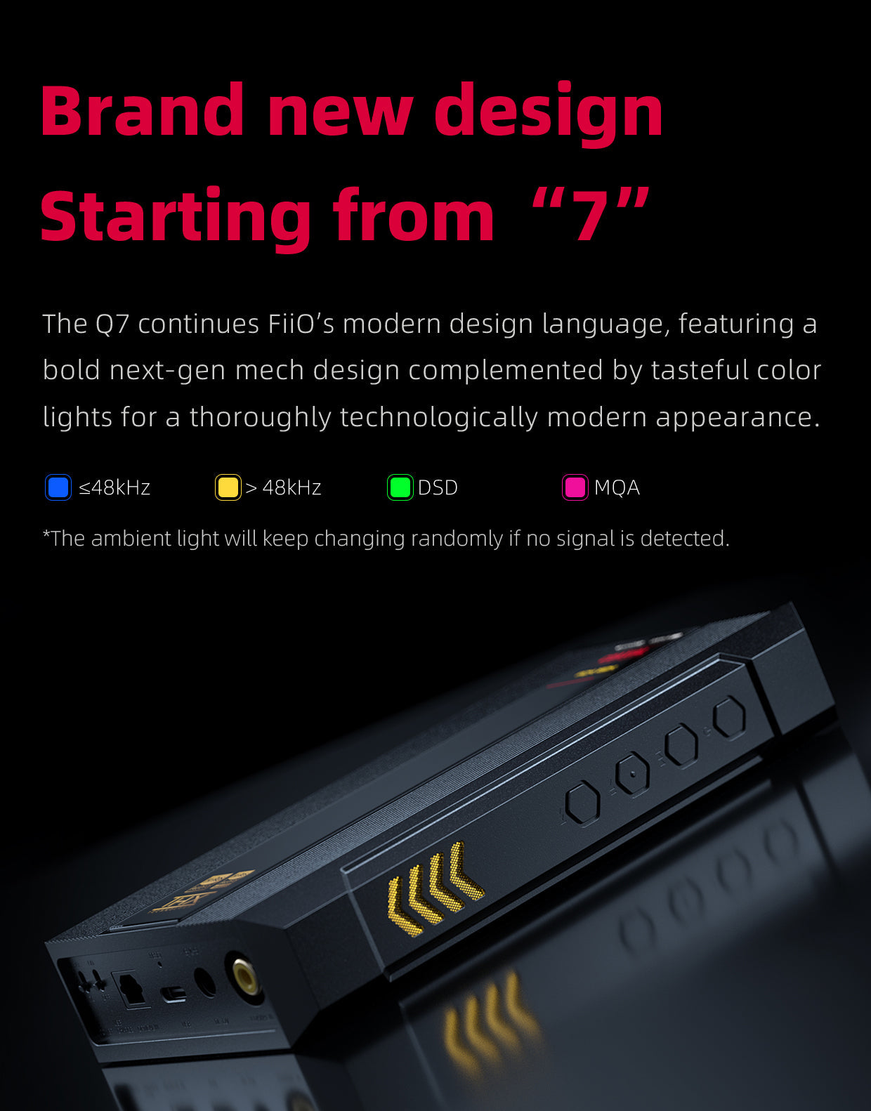 Apos Audio FiiO Headphone DAC/Amp FiiO Q7 Portable Desktop-Class DAC/Amp (Apos Certified Refurbished)