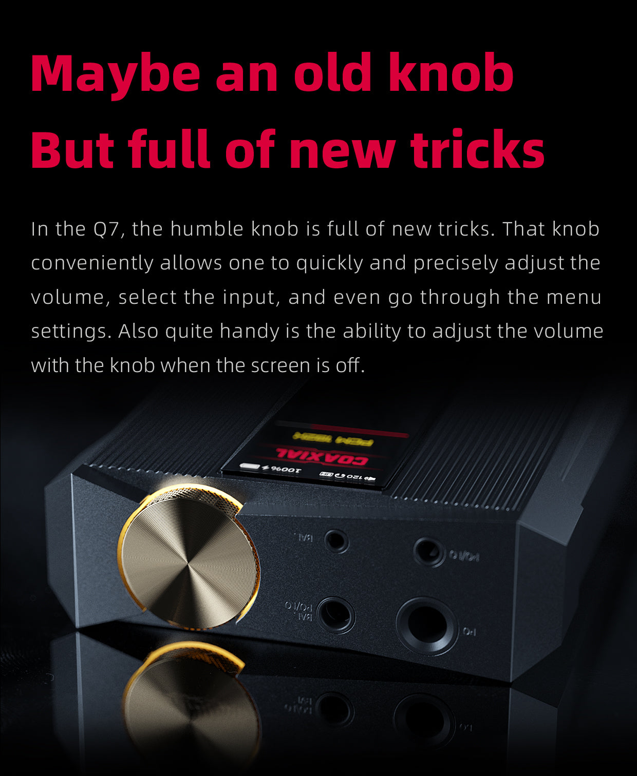 Apos Audio FiiO Headphone DAC/Amp FiiO Q7 Portable Desktop-Class DAC/Amp (Apos Certified Refurbished)