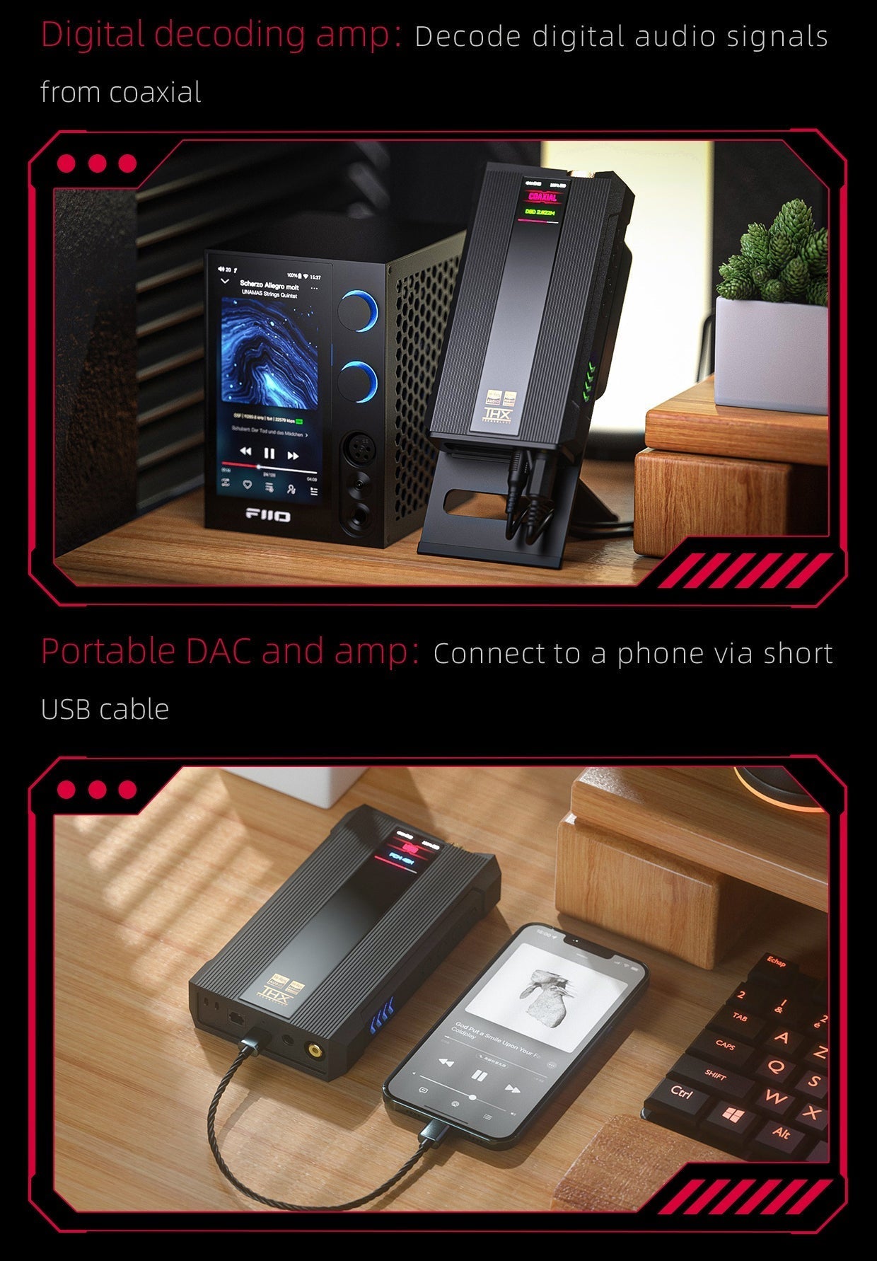 Apos Audio FiiO Headphone DAC/Amp FiiO Q7 Portable Desktop-Class DAC/Amp (Apos Certified Refurbished)