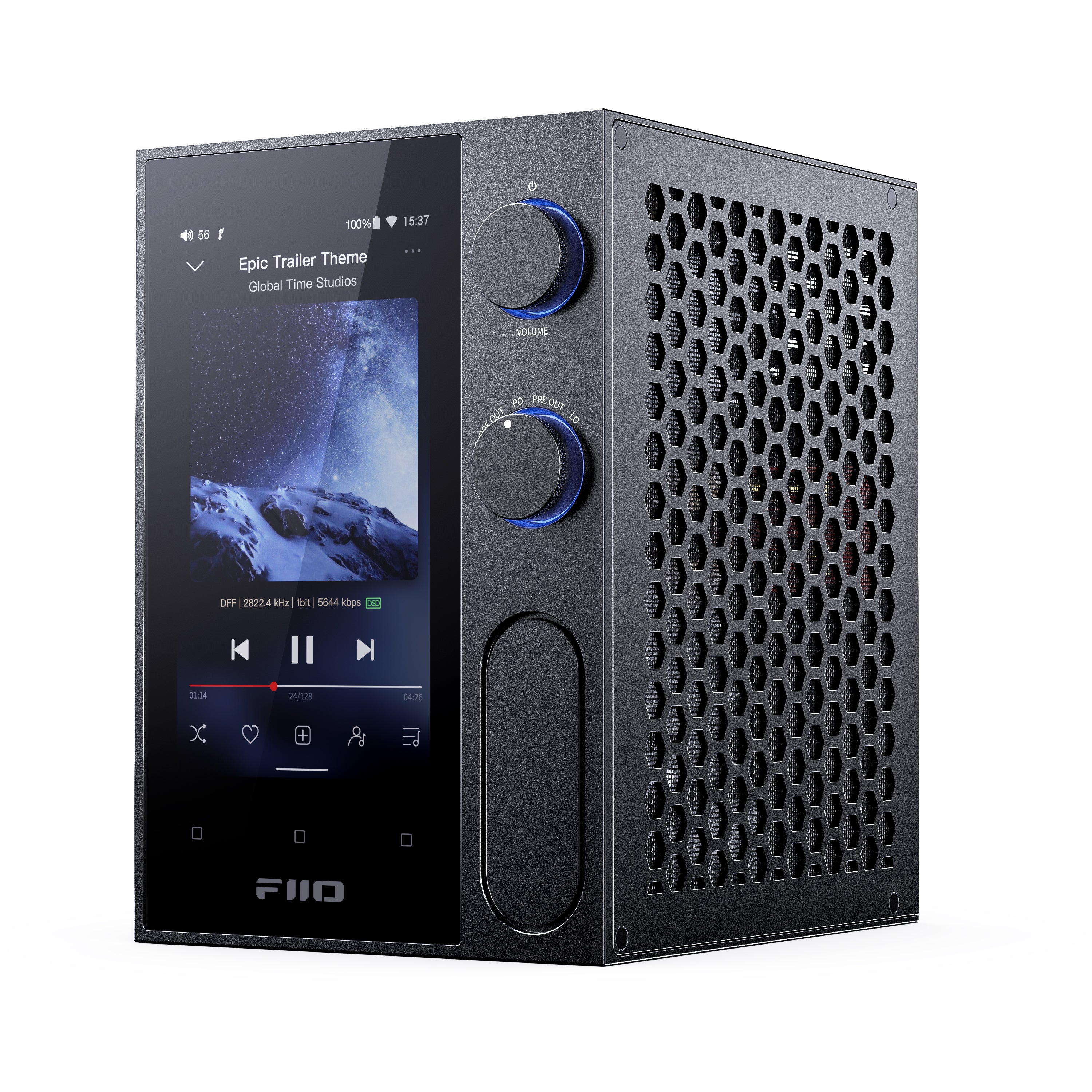 Apos Audio FiiO Headphone DAC/Amp FiiO R7 Desktop HIFI Center/Transmitter/Streamer/Decoder/Amp/Pre-amp All-in-One Unit (Apos Certified)