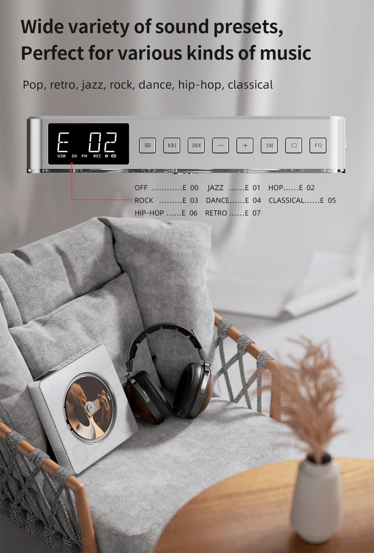Apos Audio FiiO Headphone DAC/Amp FiiO Snowsky Beatbox Multifunctional Portable CD Speaker