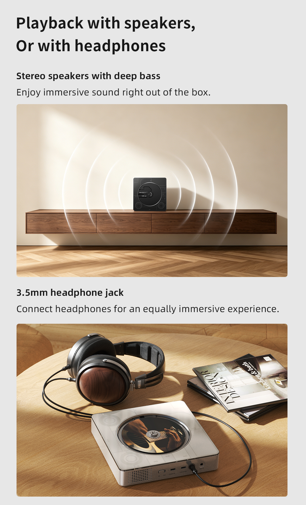Apos Audio FiiO Headphone DAC/Amp FiiO Snowsky Beatbox Multifunctional Portable CD Speaker